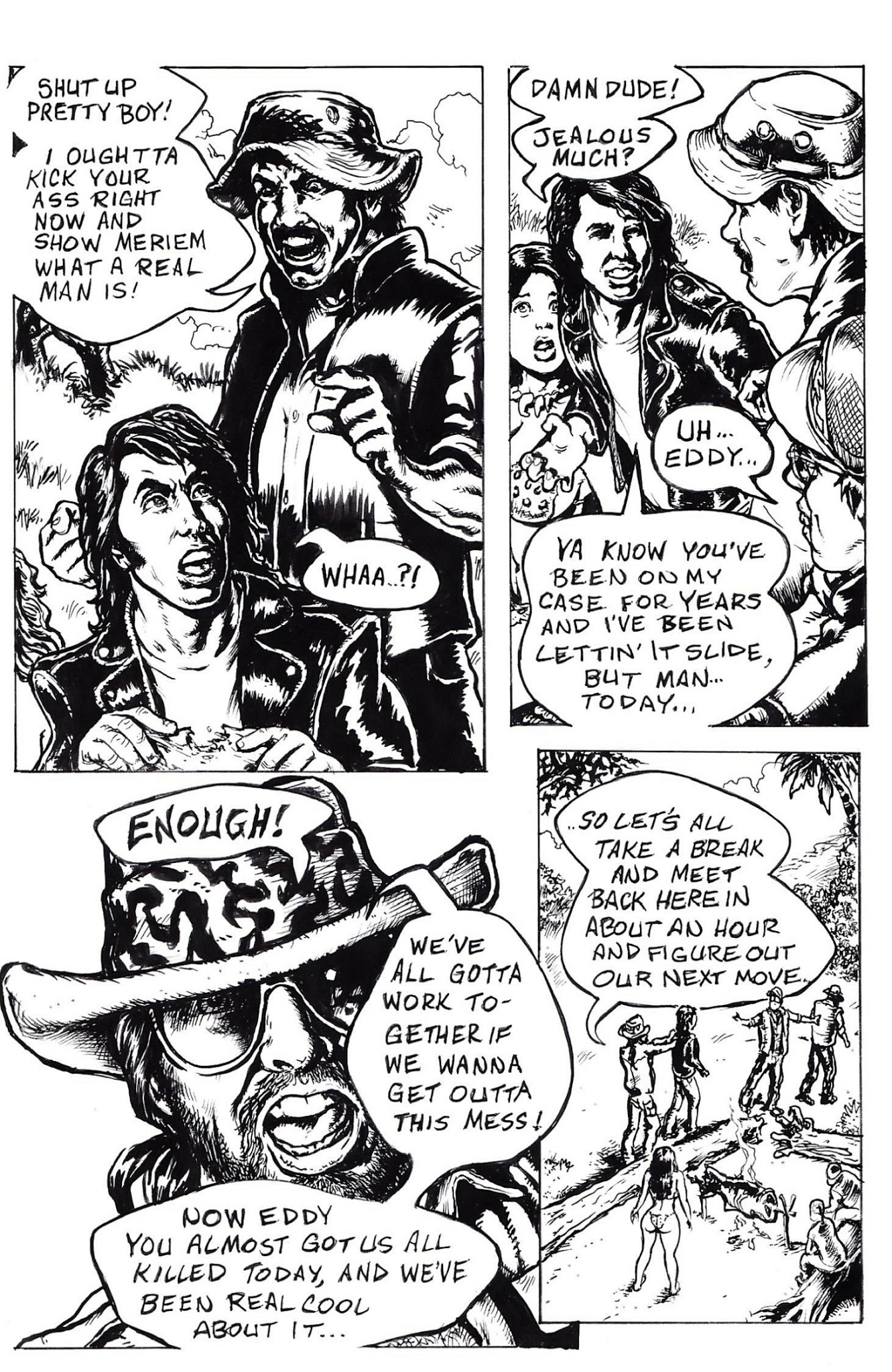 Read online Cavewoman: Mutation comic -  Issue #1 - 11