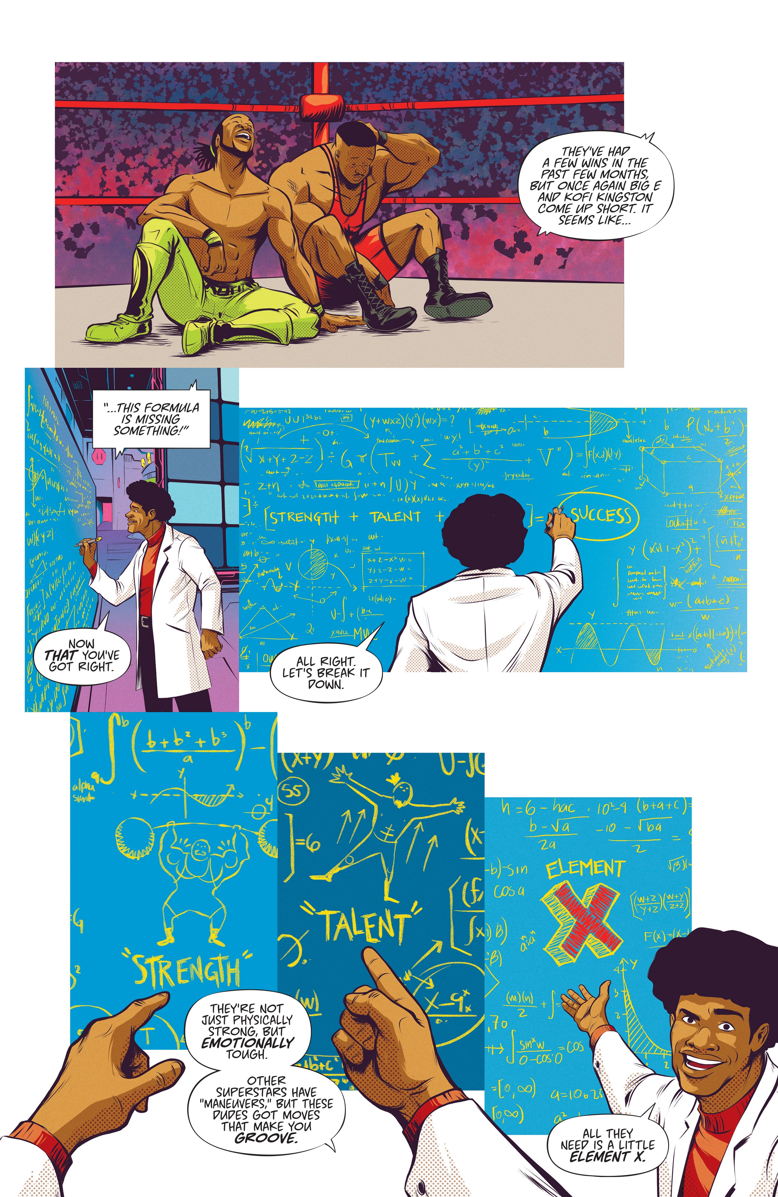 Read online WWE The New Day: Power of Positivity comic -  Issue #1 - 38