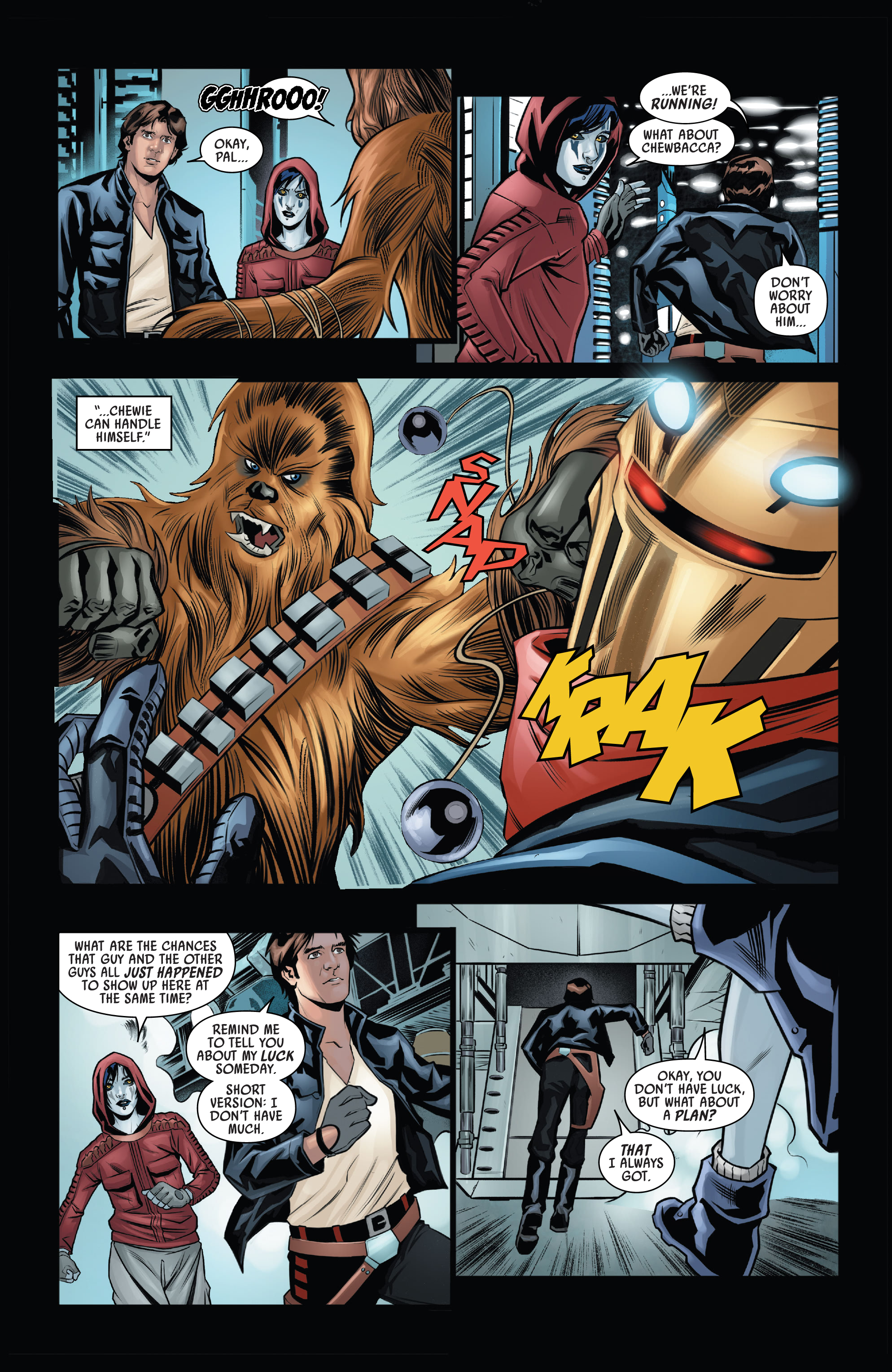 Read online Star Wars: Han Solo & Chewbacca comic -  Issue #9 - 21