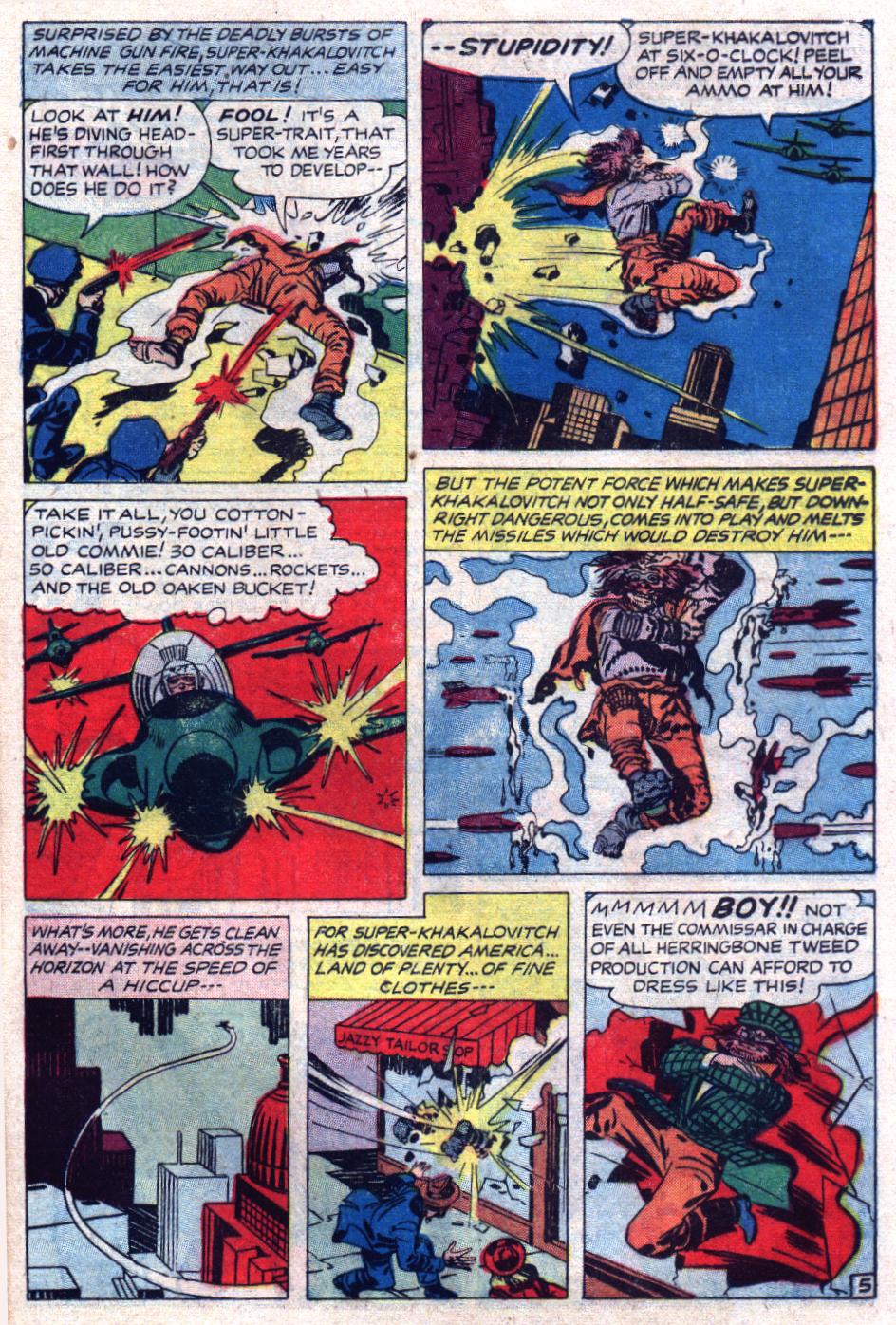 Read online Fighting American (1954) comic -  Issue #6 - 25