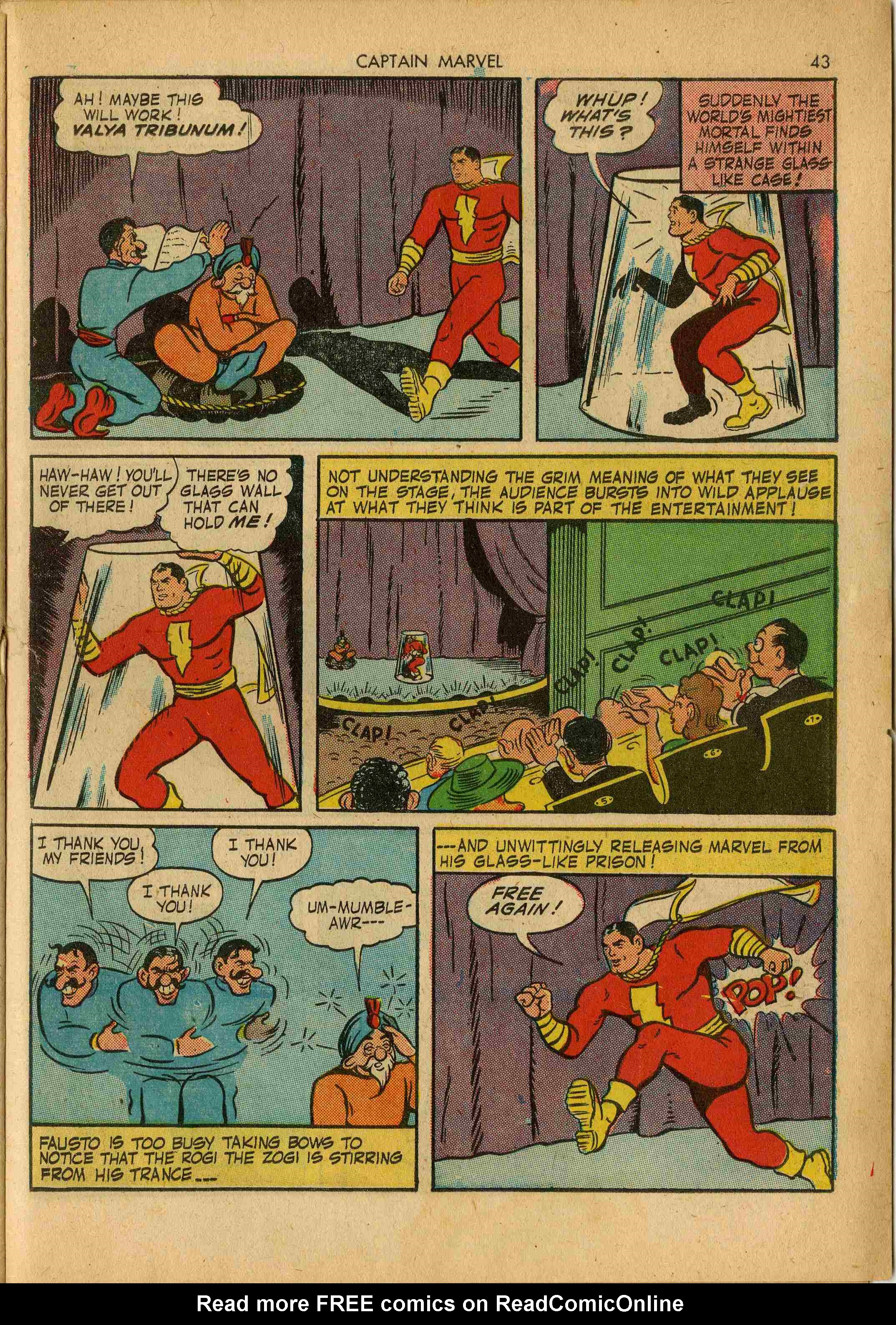 Read online Captain Marvel Adventures comic -  Issue #24 - 43