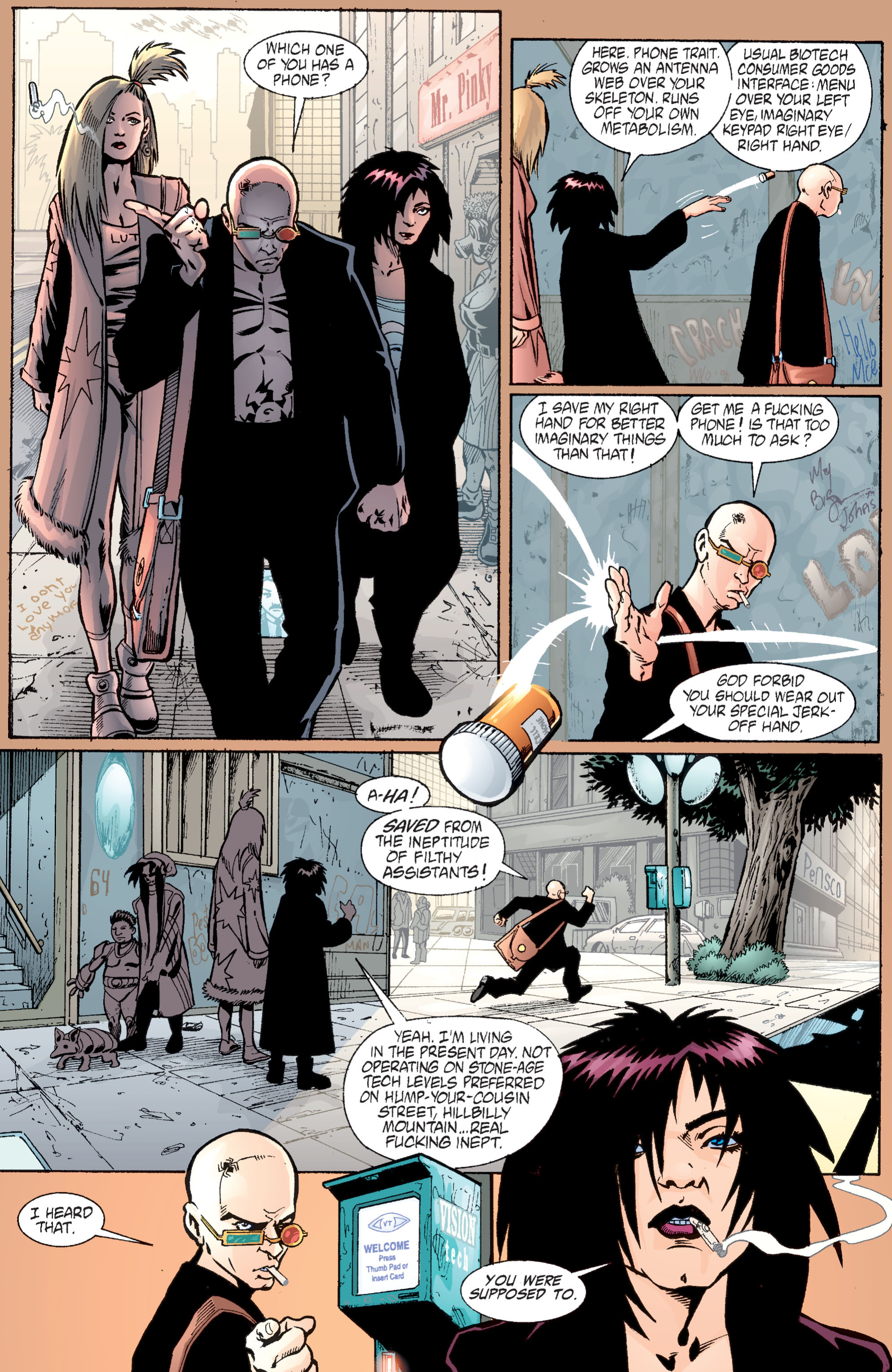 Read online Transmetropolitan comic -  Issue #28 - 20