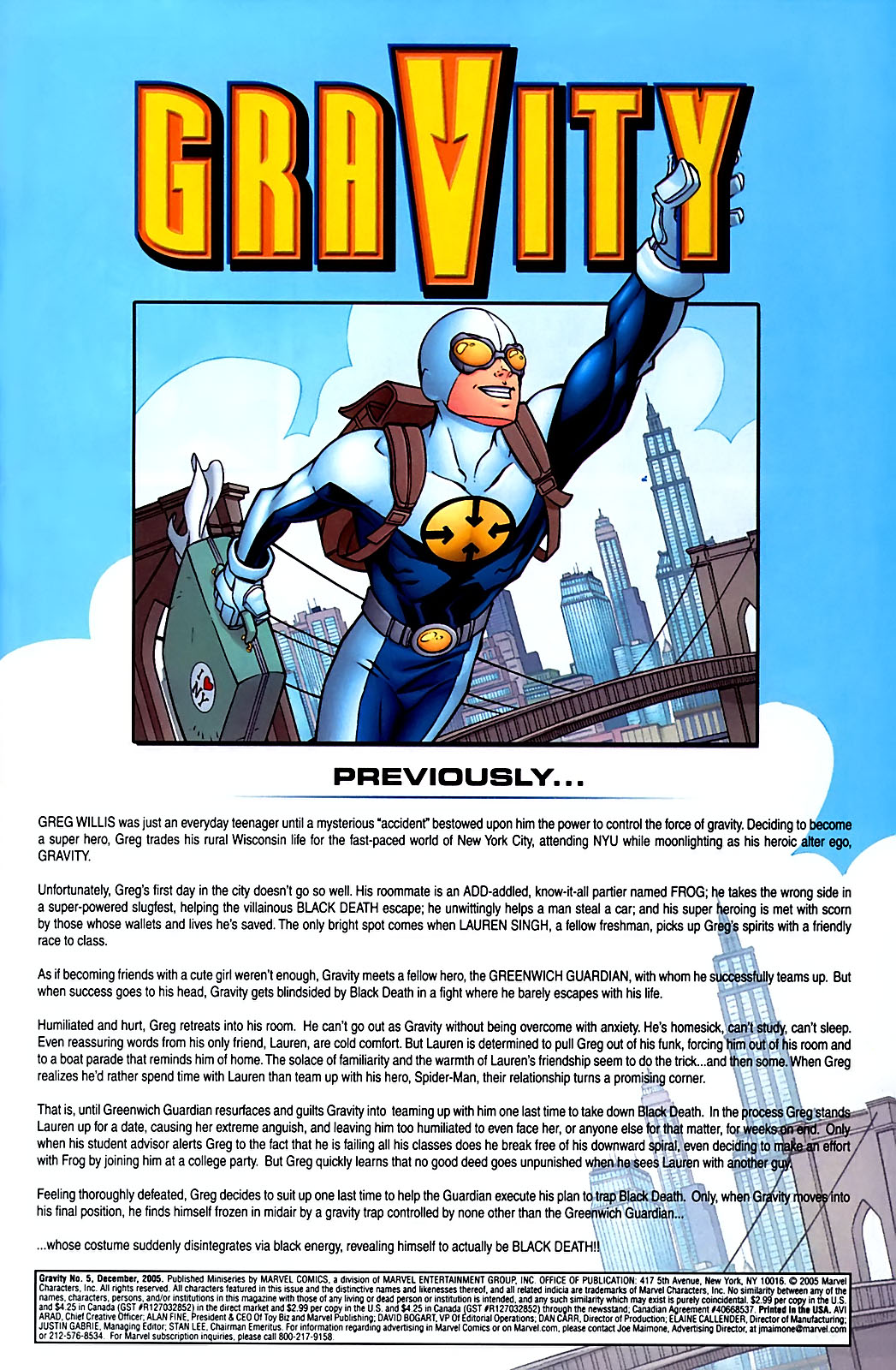 Read online Gravity comic -  Issue #5 - 2
