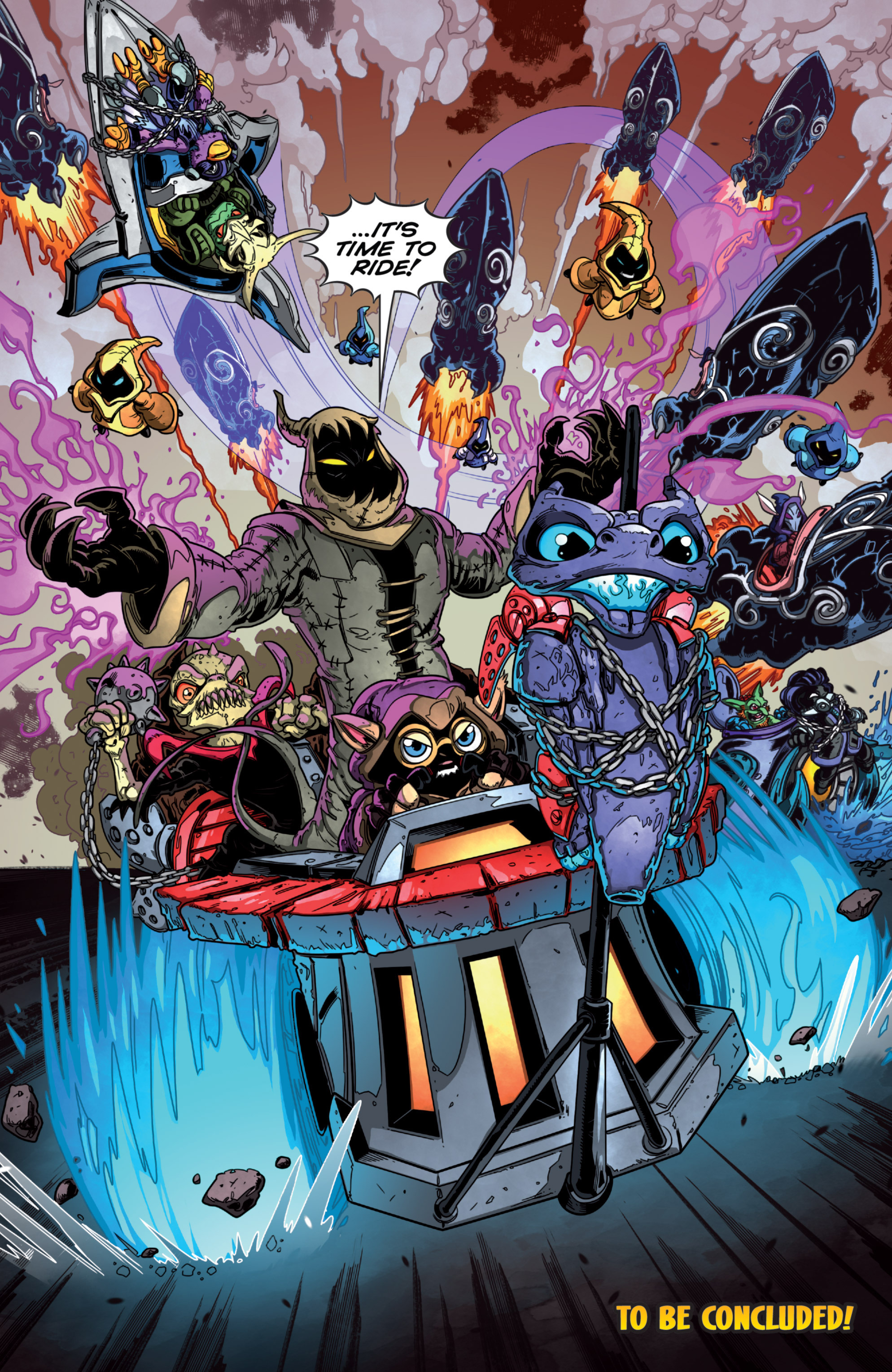 Read online Skylanders Superchargers comic -  Issue #2 - 18
