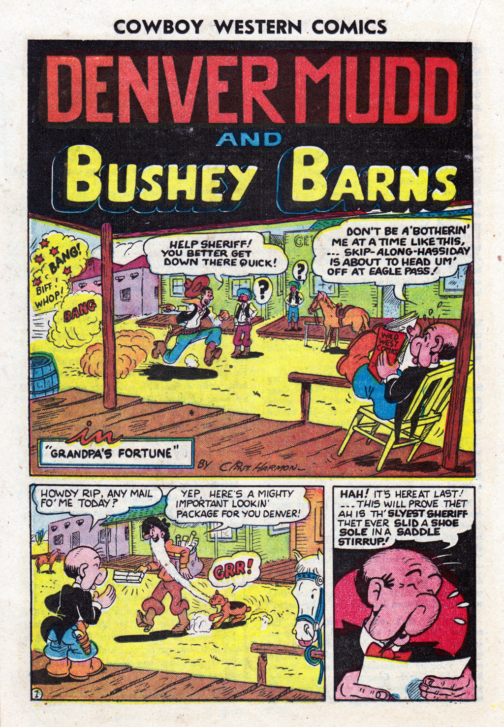 Read online Cowboy Western Comics (1948) comic -  Issue #36 - 20