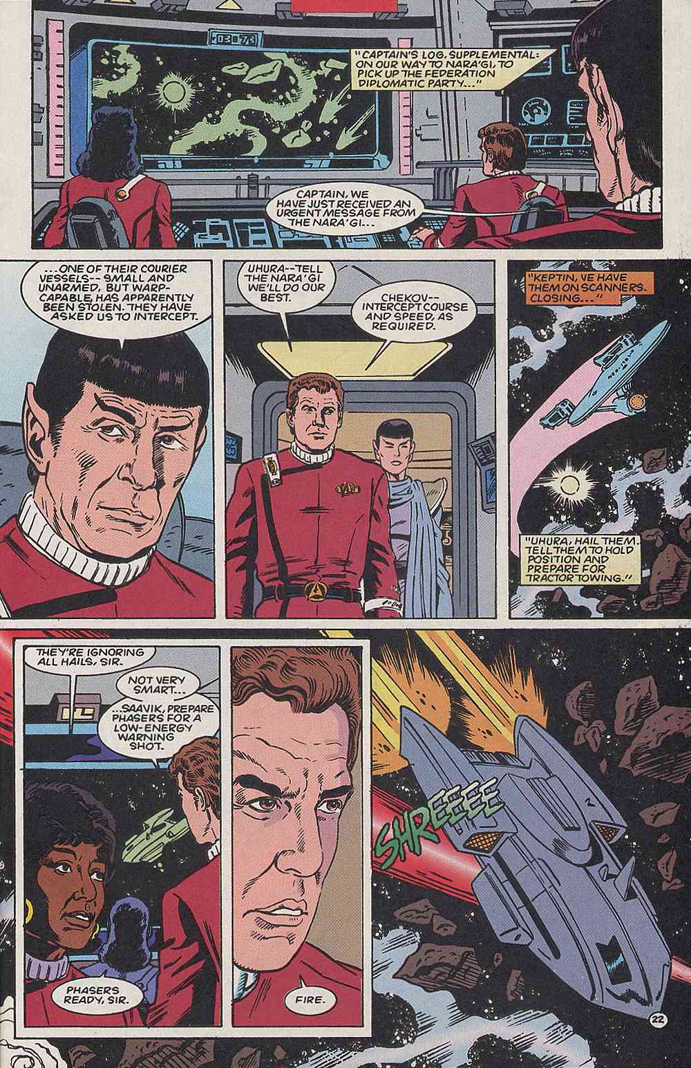 Read online Star Trek (1989) comic -  Issue #65 - 23
