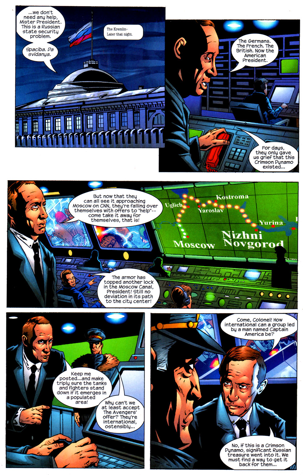 Read online Crimson Dynamo comic -  Issue #5 - 10