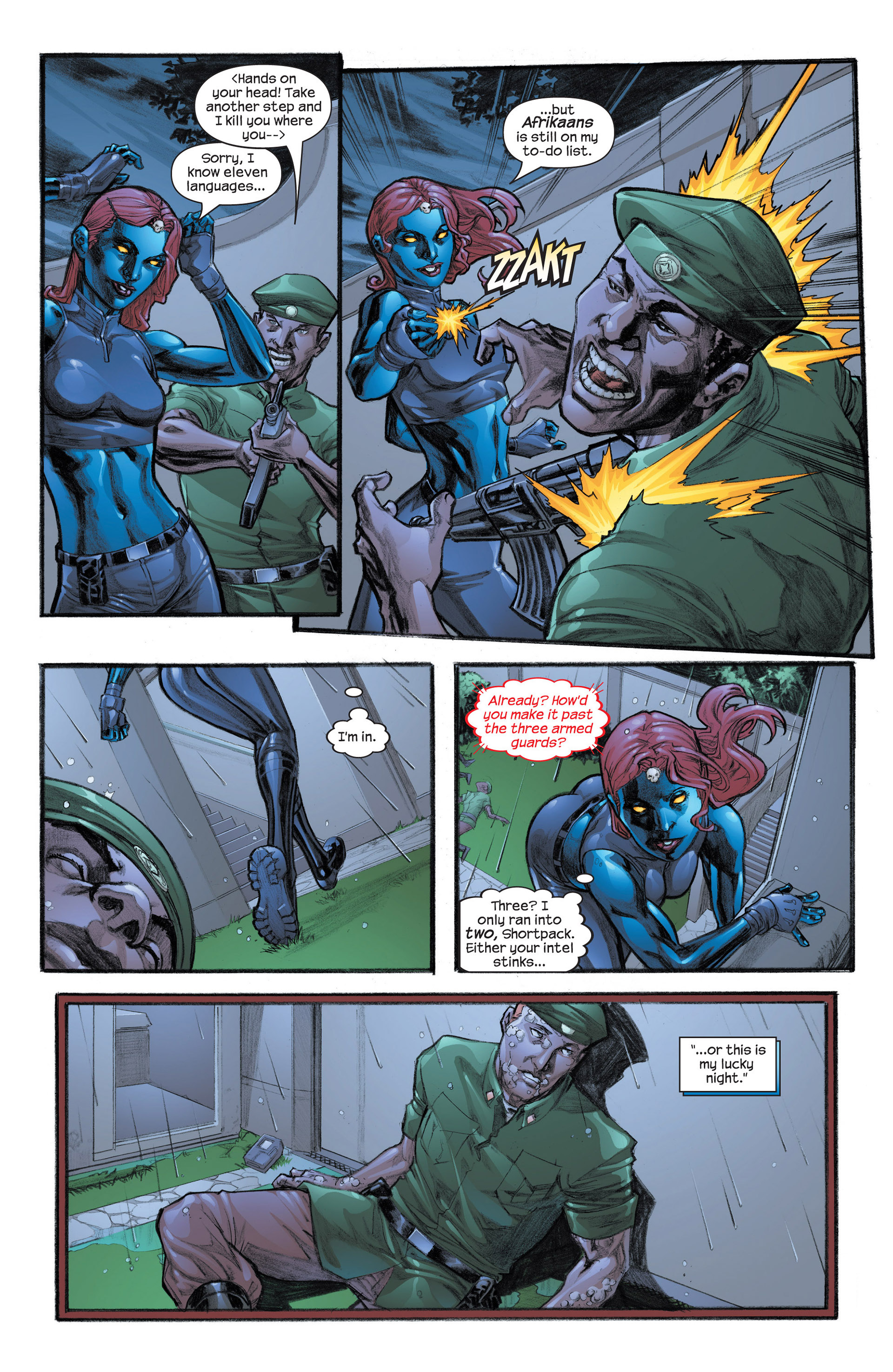 Read online Mystique comic -  Issue #8 - 12