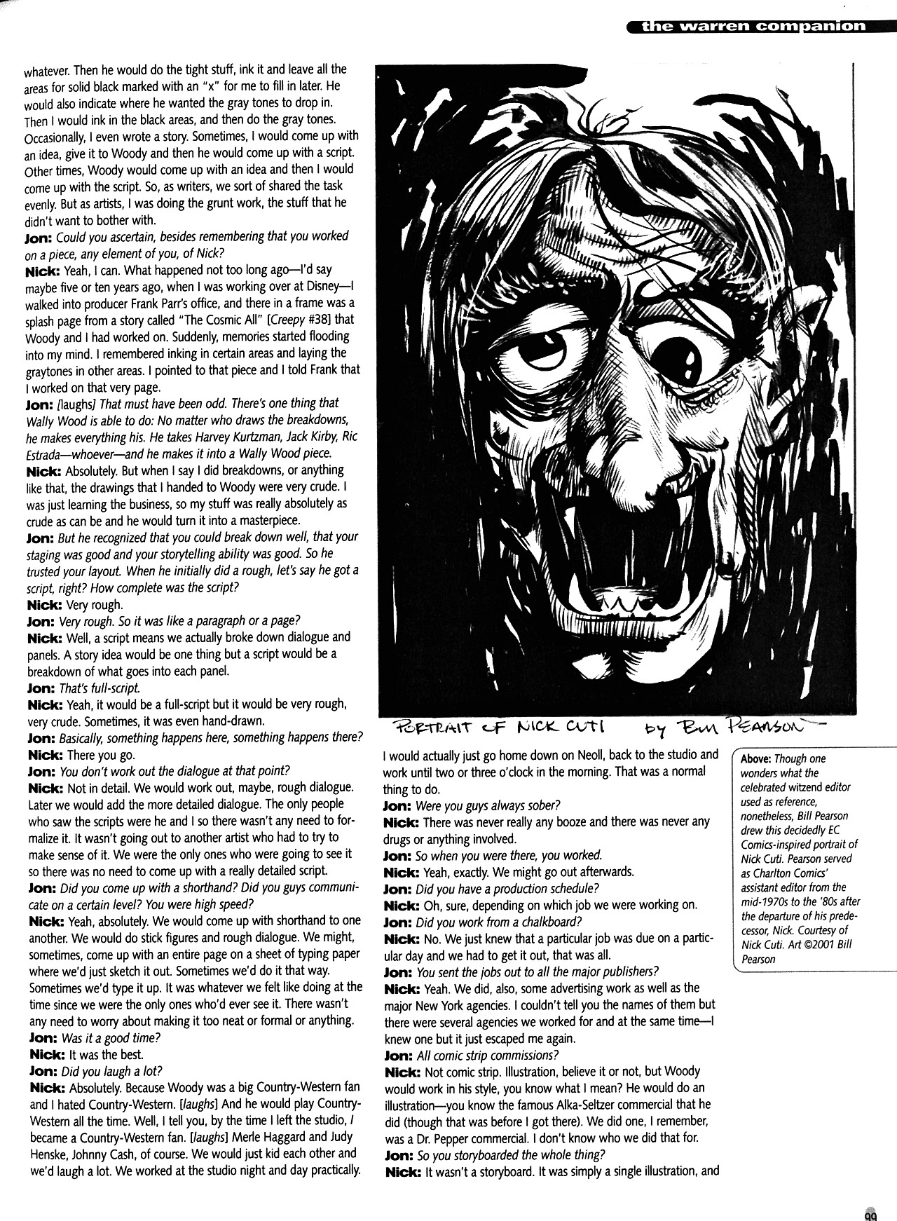 Read online Warren Companion comic -  Issue # TPB (Part 1) - 99