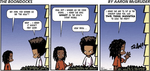Read online The Boondocks Collection comic -  Issue # Year 2003 - 208