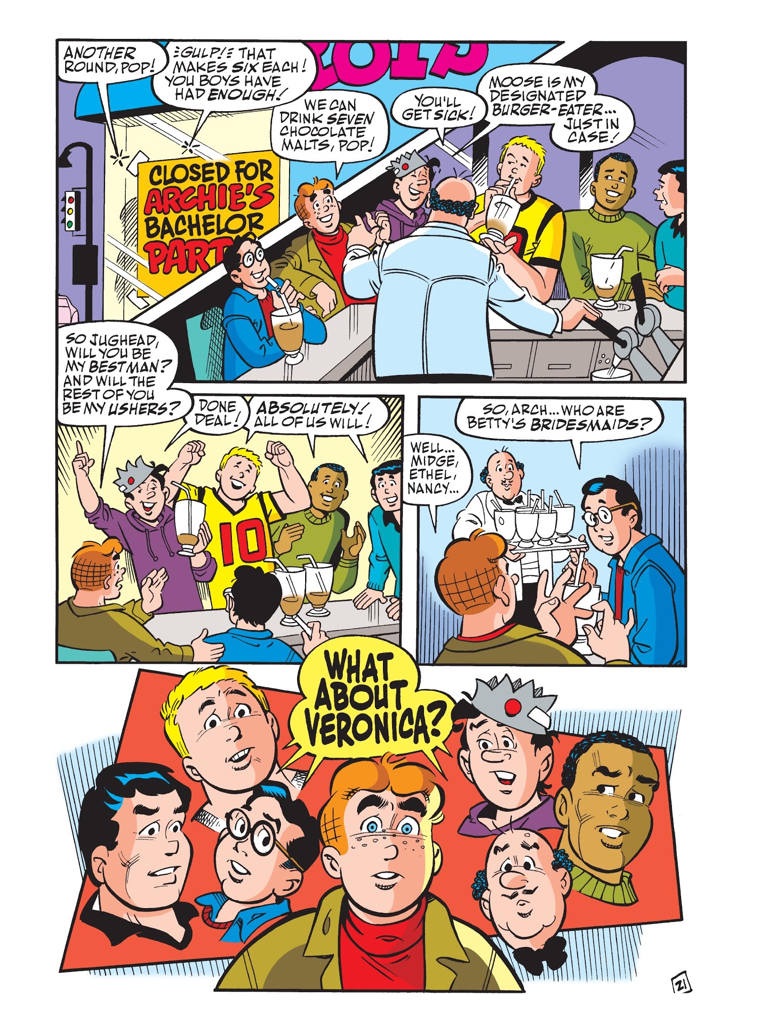 Read online Archie 75th Anniversary Digest comic -  Issue #11 - 97