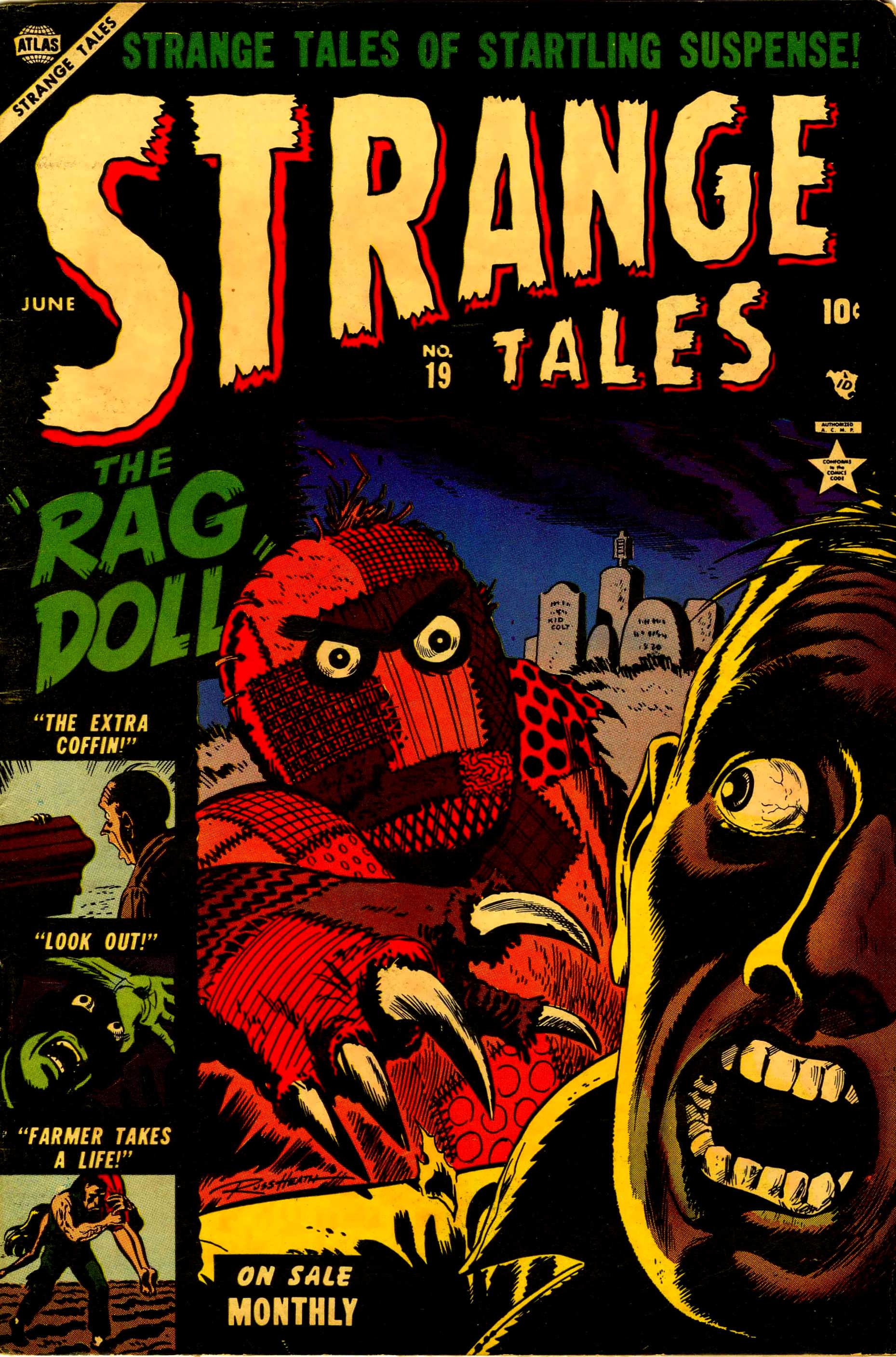 Read online Strange Tales (1951) comic -  Issue #19 - 1