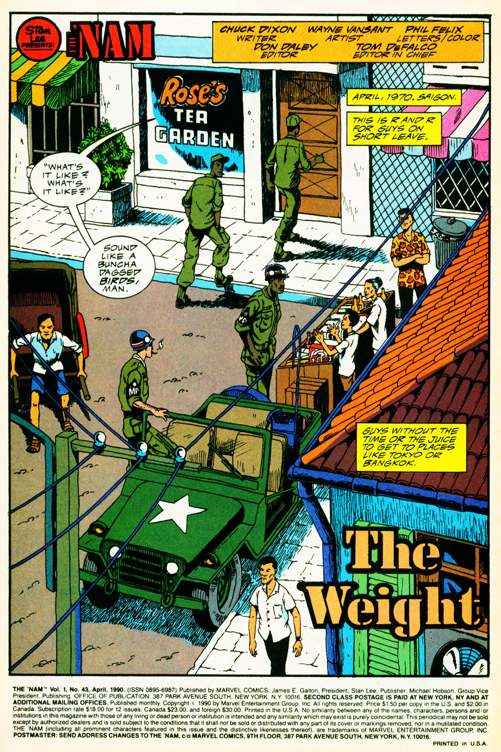 Read online The 'Nam comic -  Issue #43 - 2