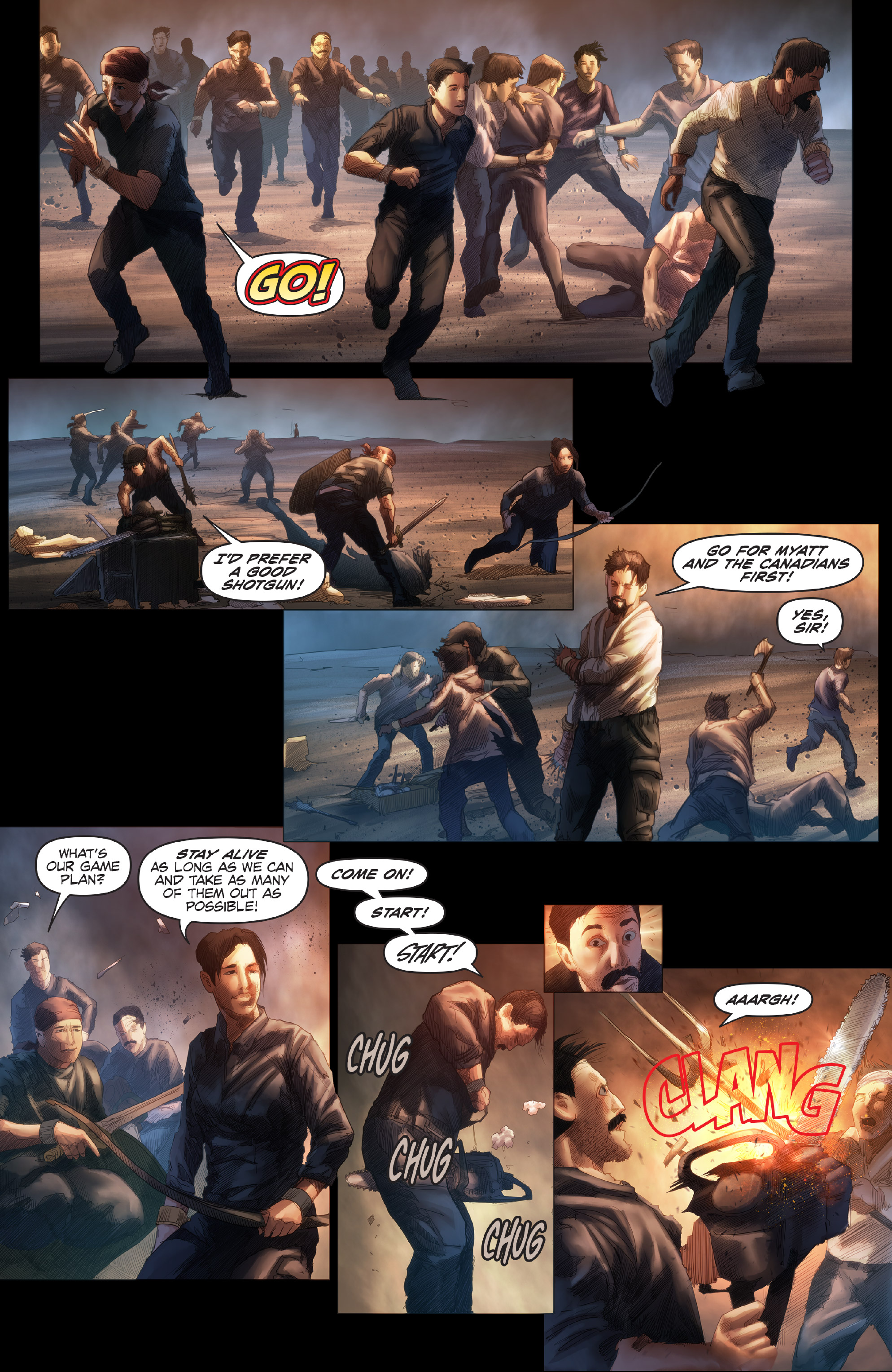 Read online Afterburn: Crossfire comic -  Issue #4 - 7