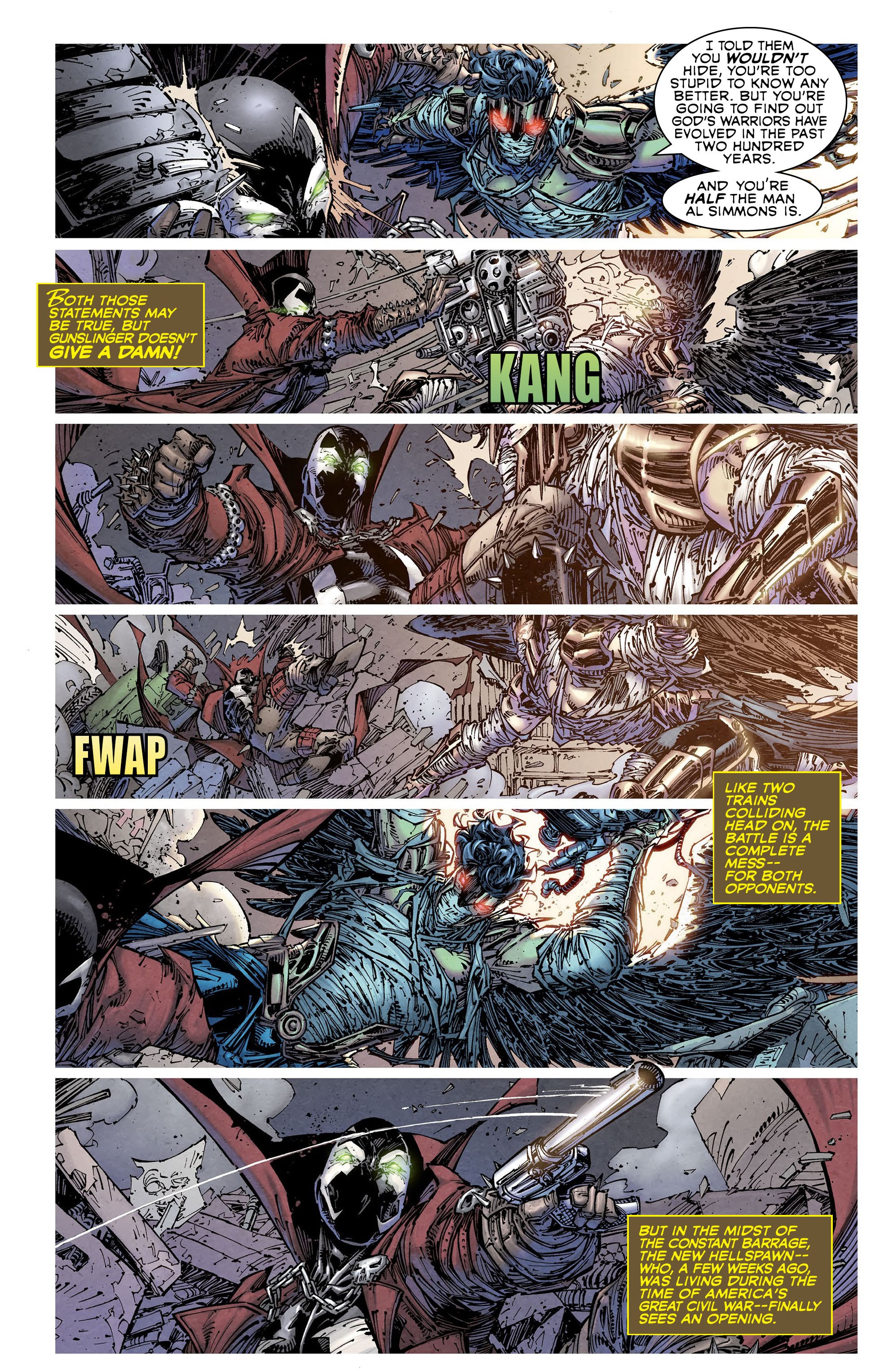 Read online Gunslinger Spawn comic -  Issue #1 - 21