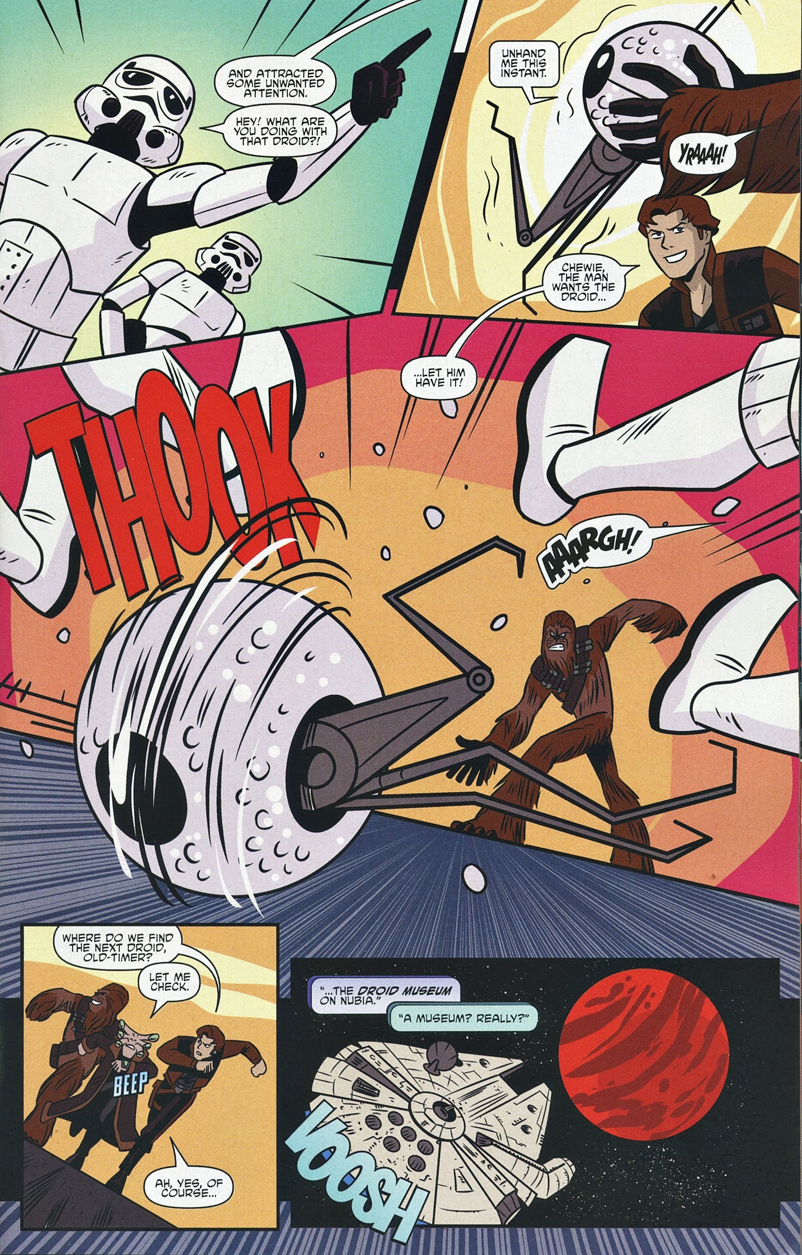 Read online Free Comic Book Day 2019 comic -  Issue # Star Wars Adventures - 9