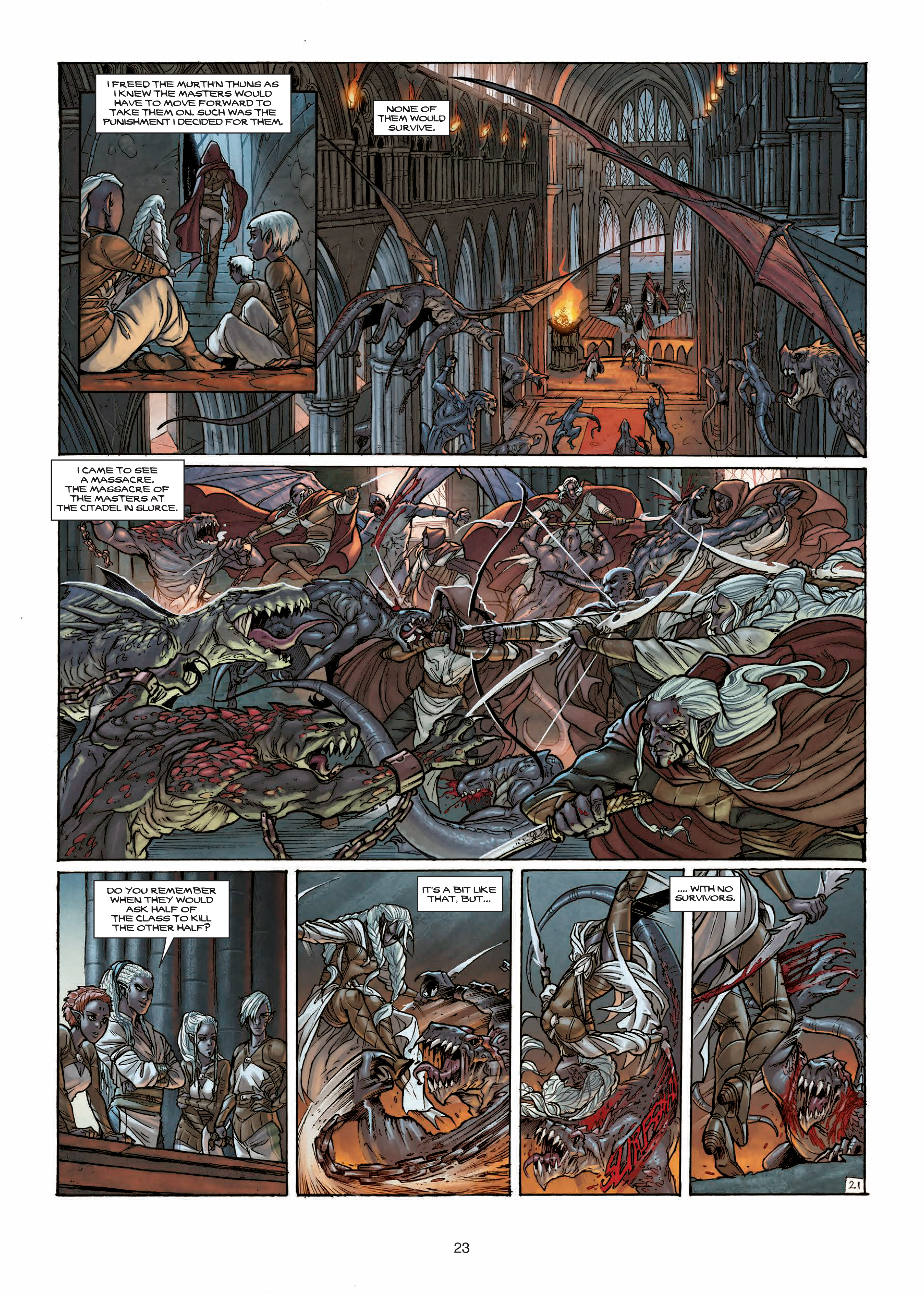 Read online Elves comic -  Issue #25 - 23
