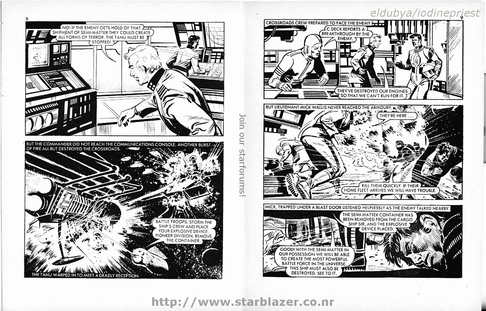 Read online Starblazer comic -  Issue #99 - 6