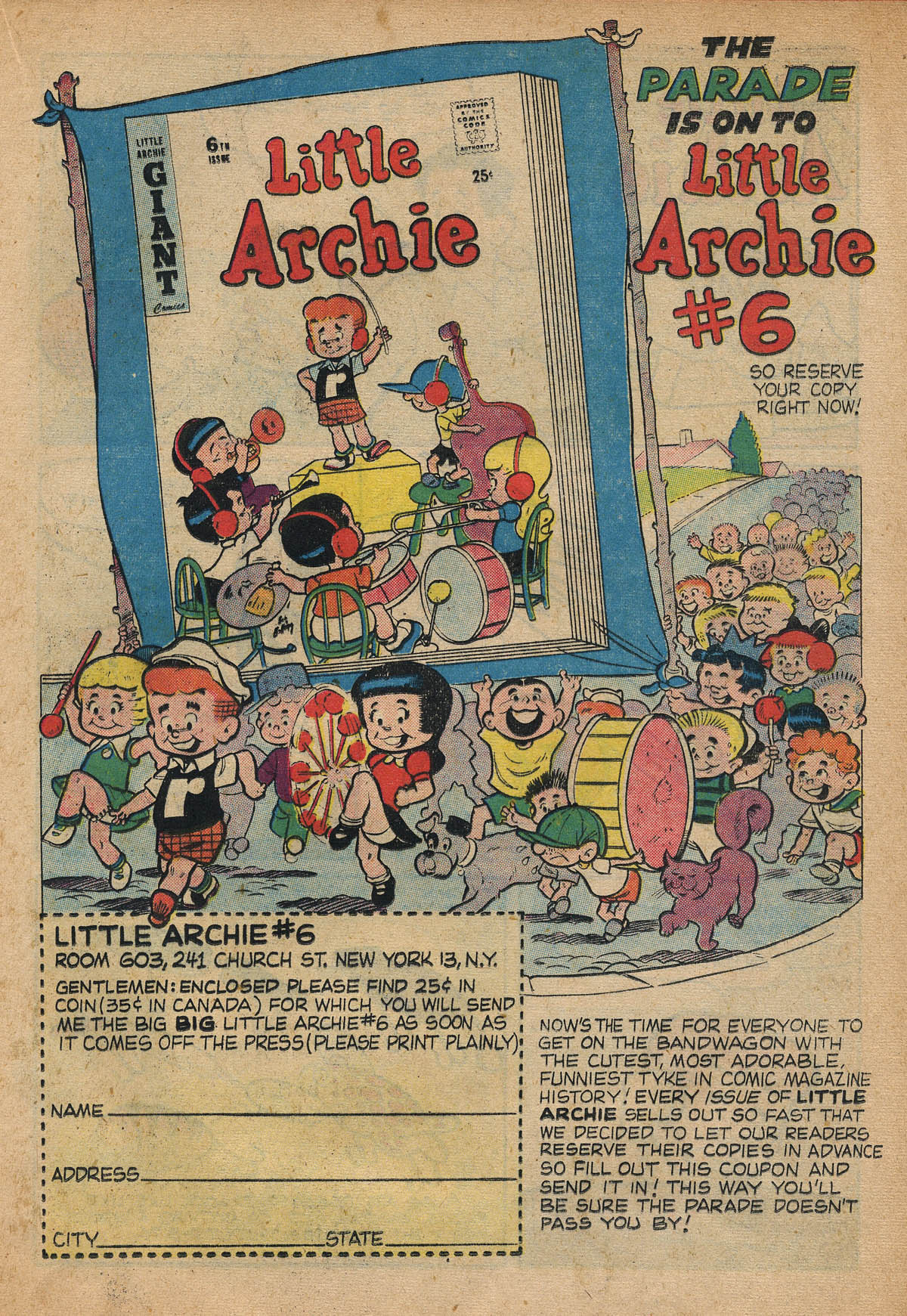 Read online Little Archie In Animal Land comic -  Issue #17 - 17