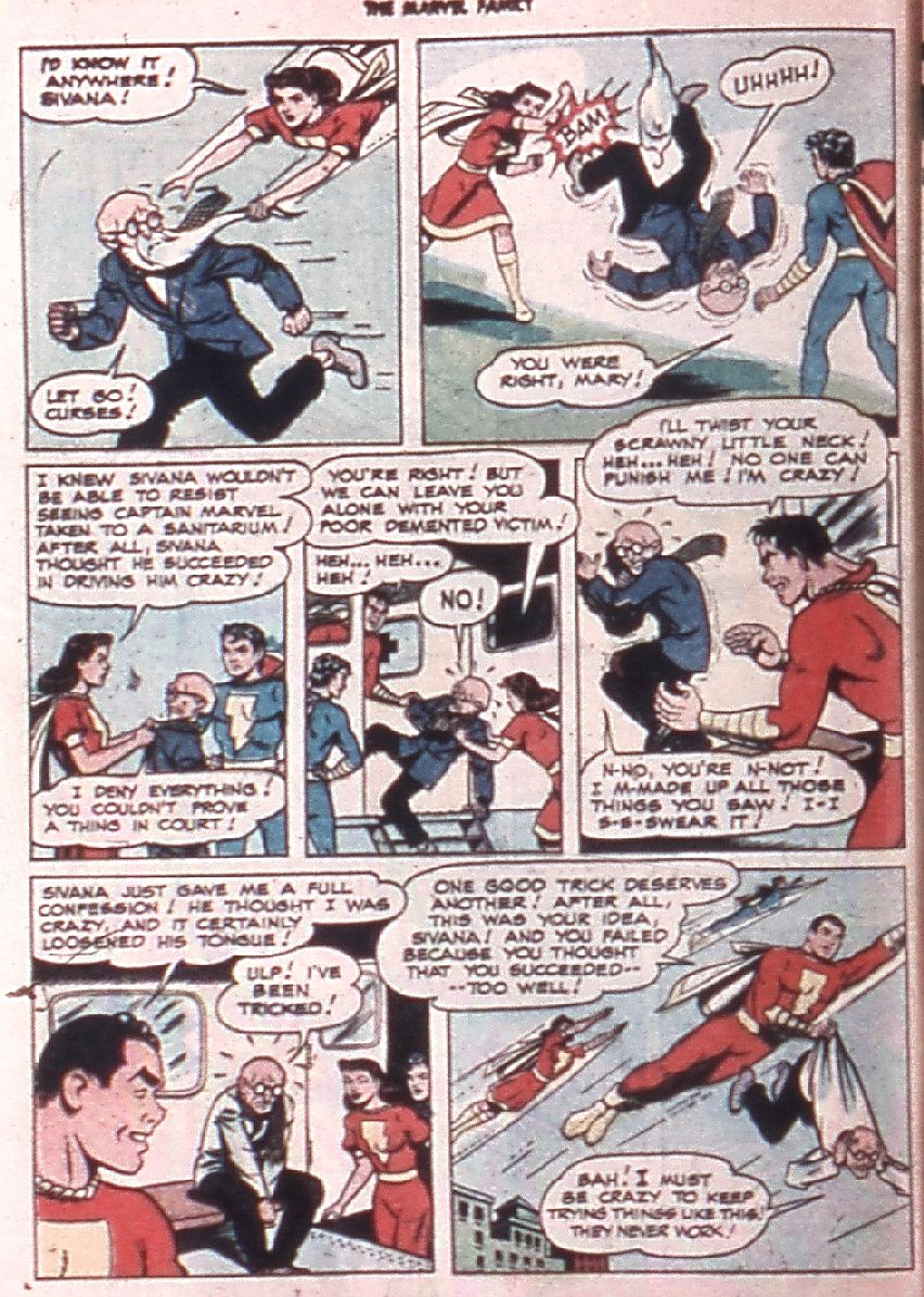 Read online The Marvel Family comic -  Issue #28 - 12