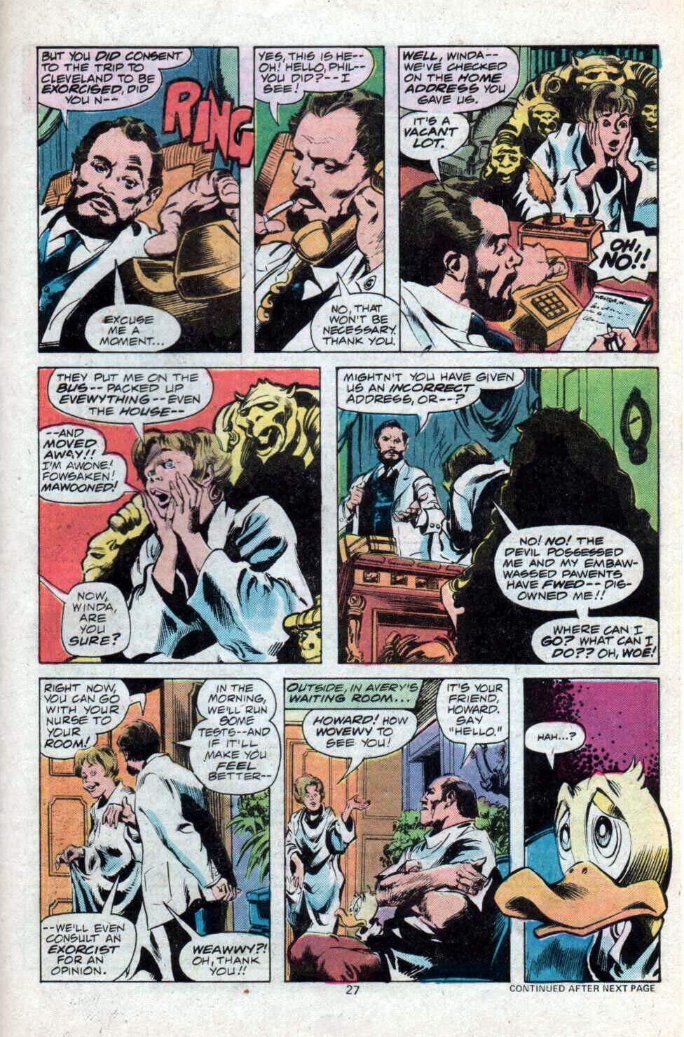 Read online Howard the Duck (1976) comic -  Issue #12 - 16