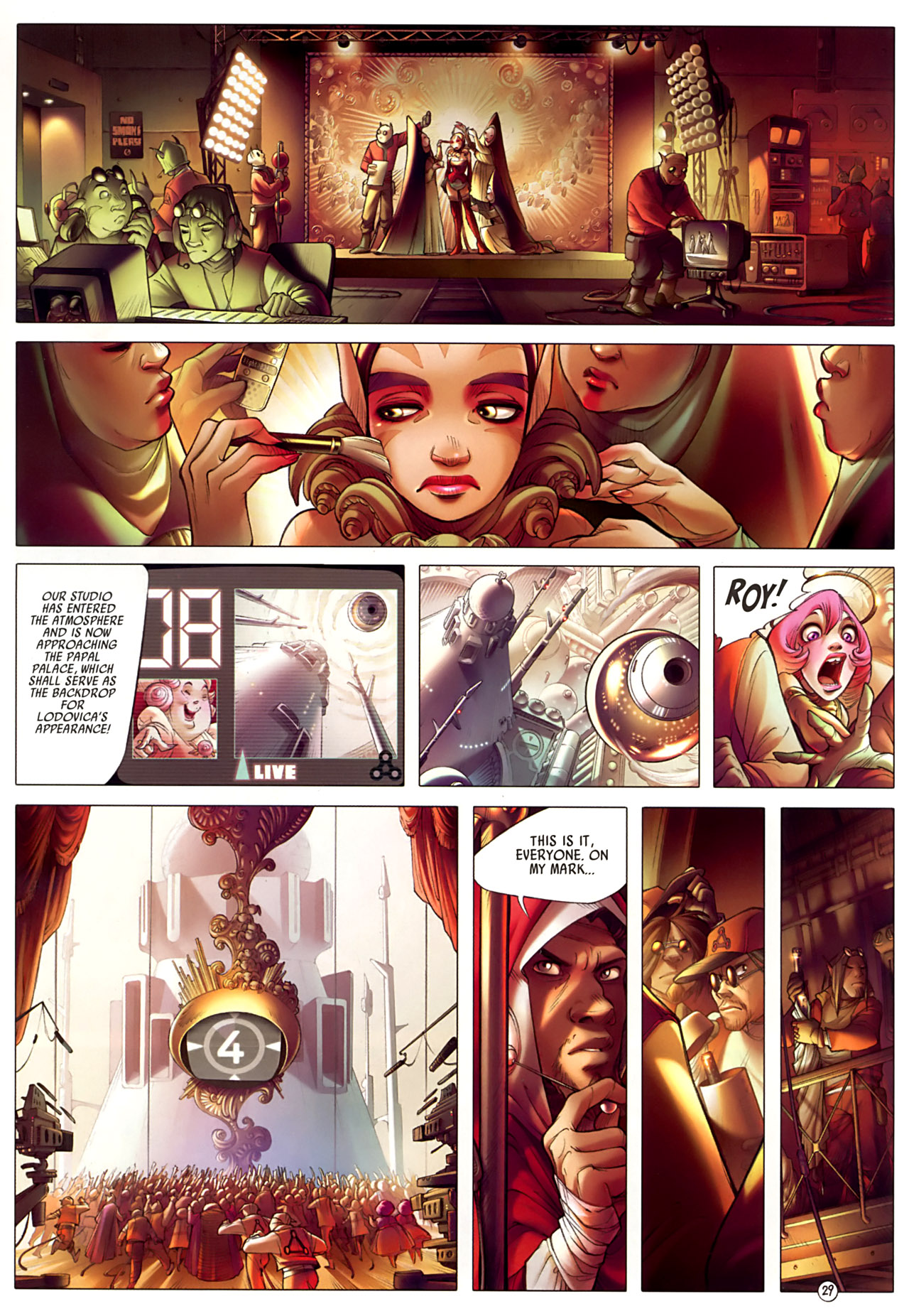 Read online Sky Doll comic -  Issue #3 - 33