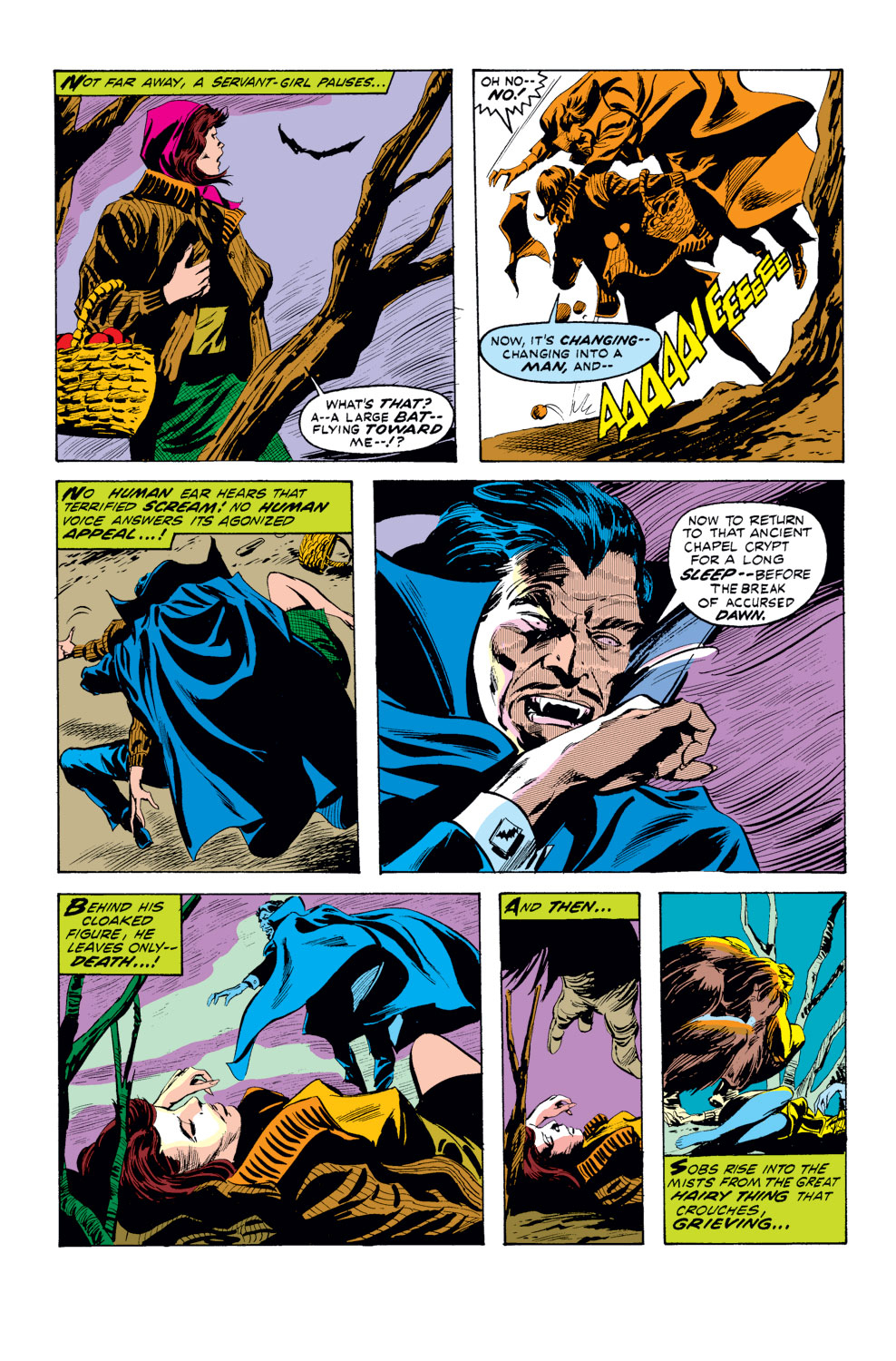 Read online Tomb of Dracula (1972) comic -  Issue #6 - 4