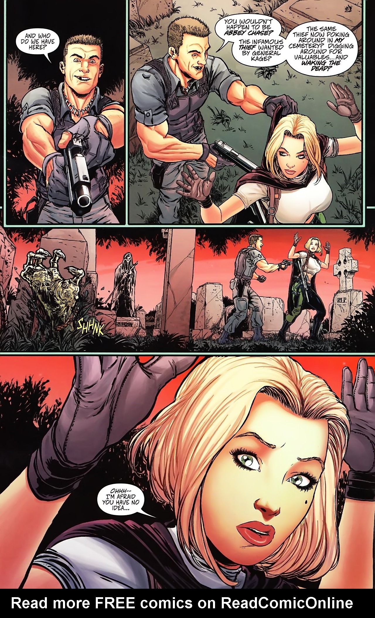 Read online Danger Girl and the Army of Darkness comic -  Issue #4 - 28