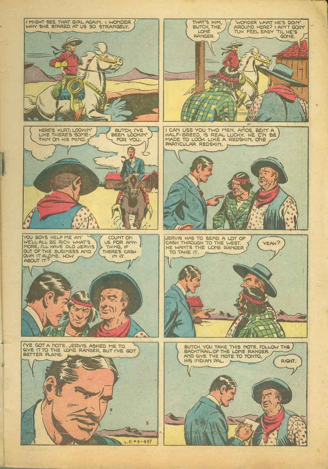 Read online The Lone Ranger (1948) comic -  Issue #4 - 3