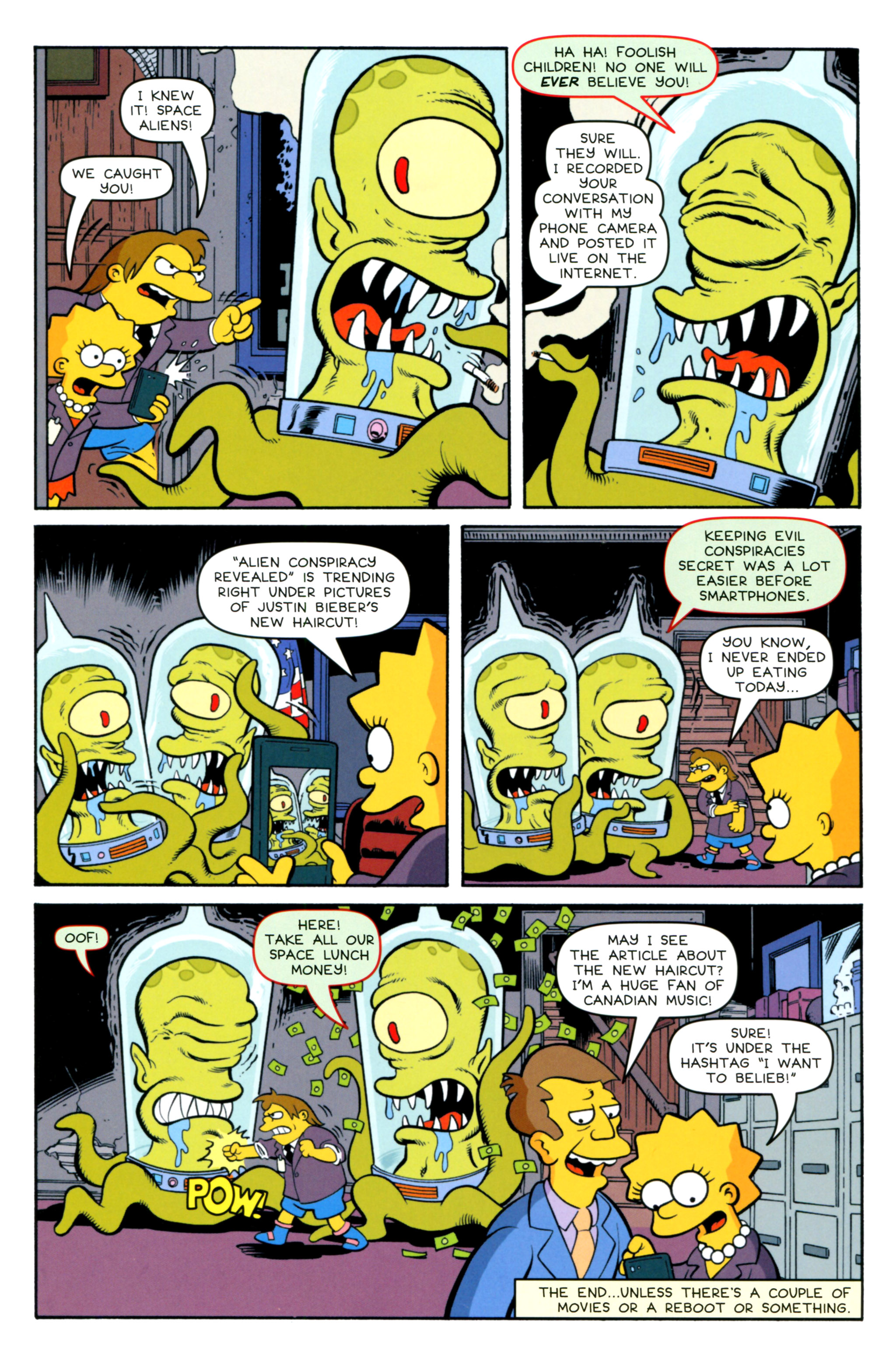 Read online Treehouse of Horror comic -  Issue #22 - 28