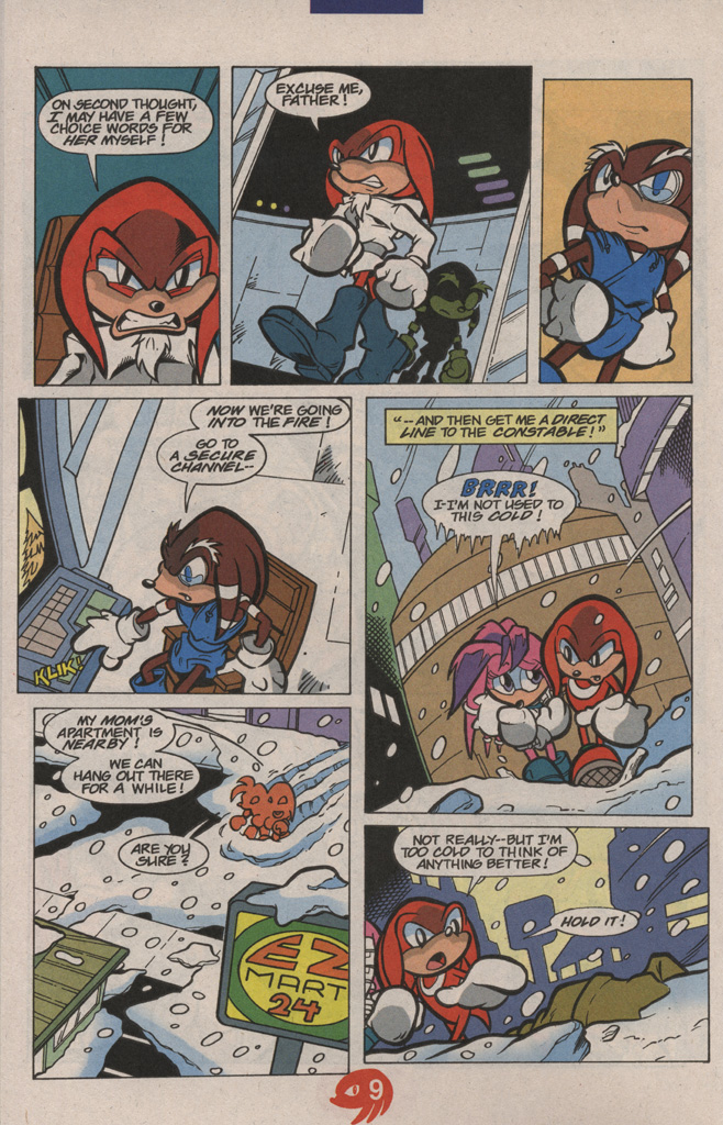 Read online Knuckles the Echidna comic -  Issue #19 - 14