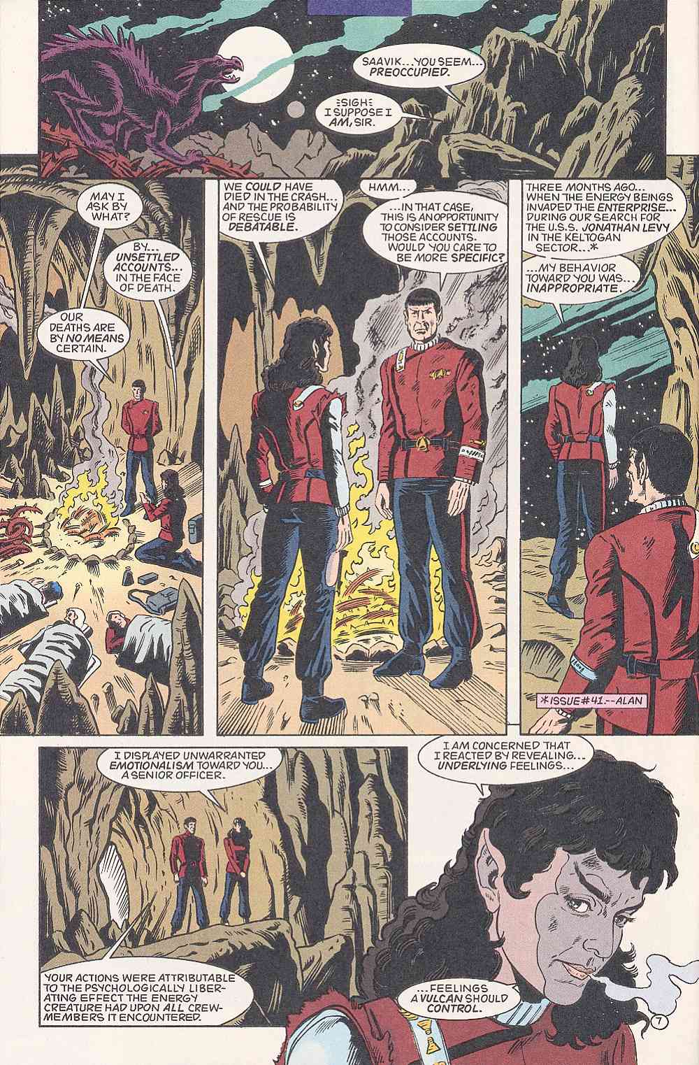 Read online Star Trek (1989) comic -  Issue #48 - 7