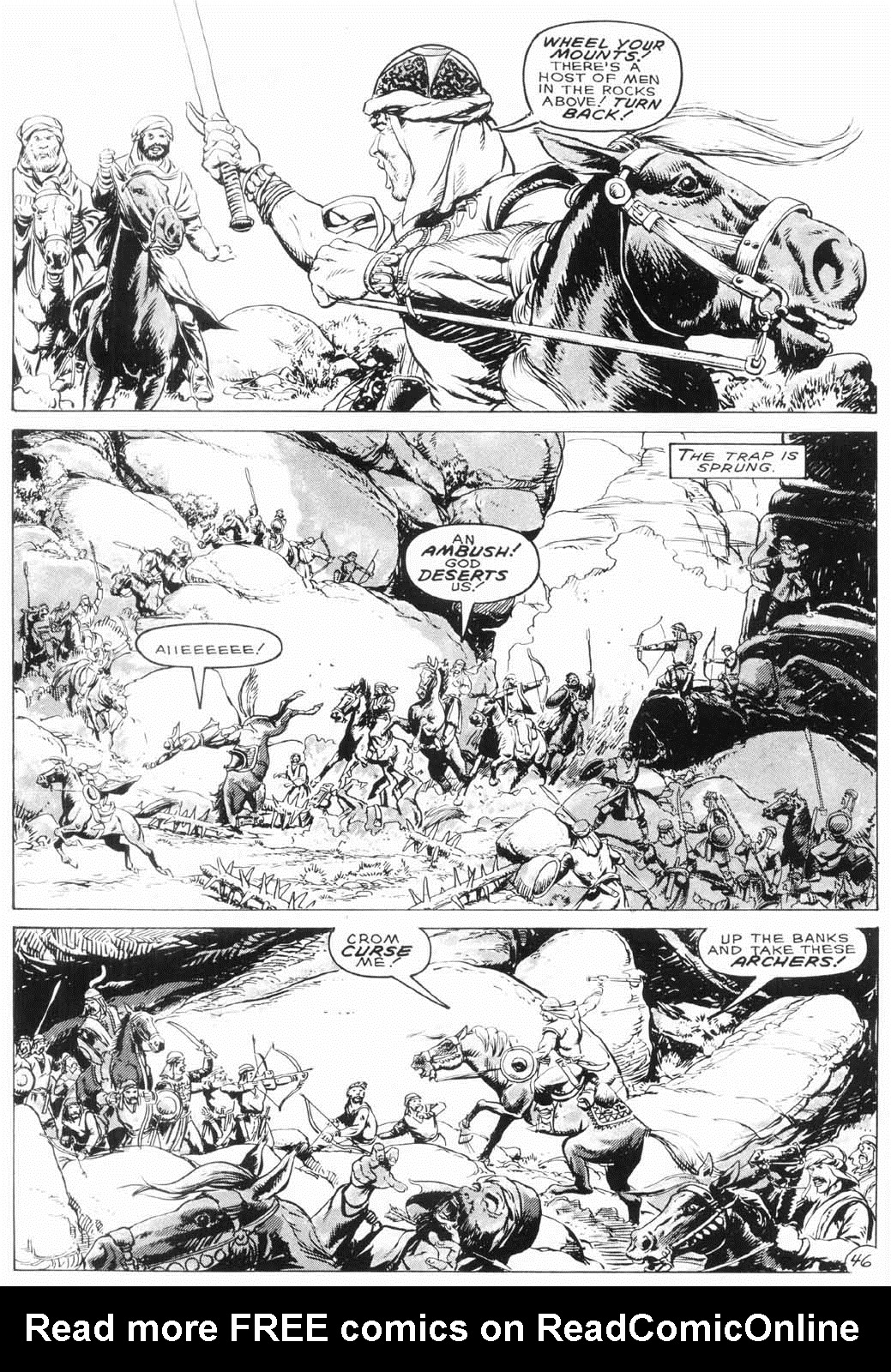 Read online The Savage Sword Of Conan comic -  Issue #153 - 48