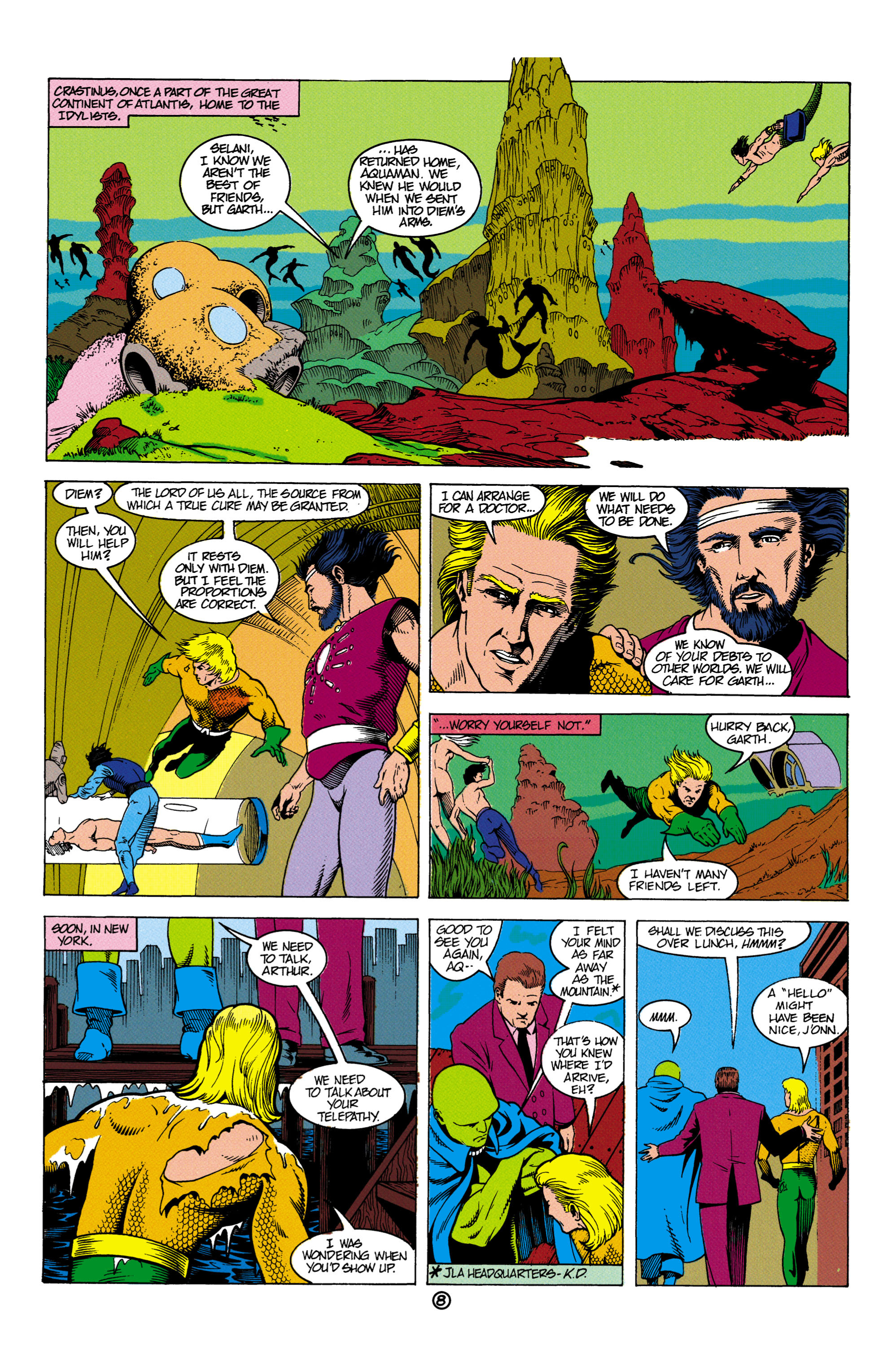 Aquaman (1991) Issue #5 #5 - English 9