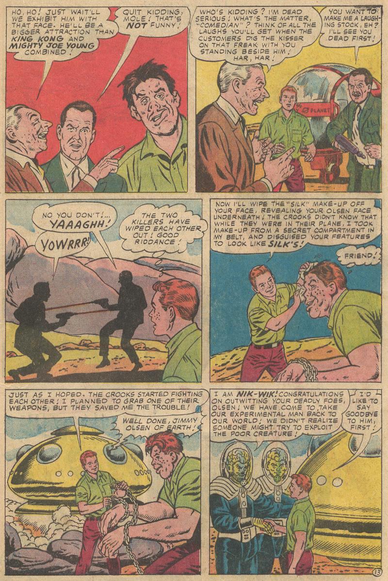 Read online Superman's Pal Jimmy Olsen comic -  Issue #90 - 17