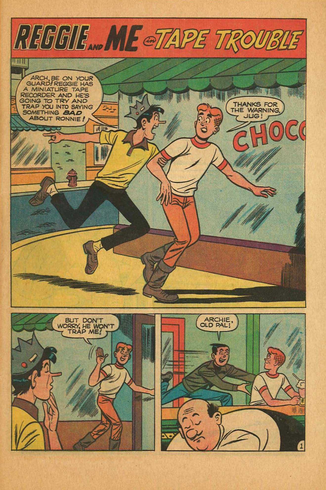 Read online Reggie and Me (1966) comic -  Issue #20 - 29