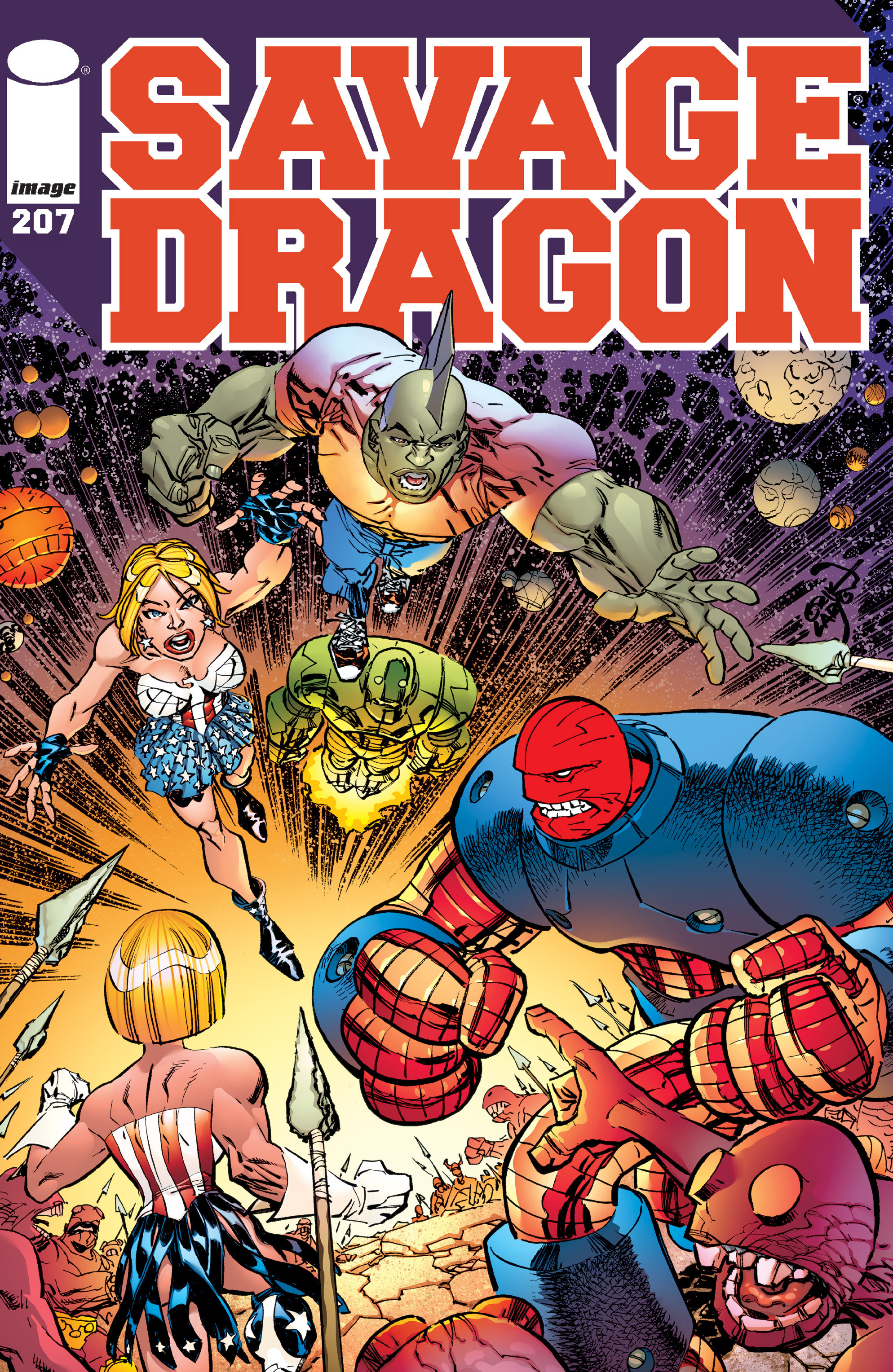 Read online The Savage Dragon (1993) comic -  Issue #207 - 1