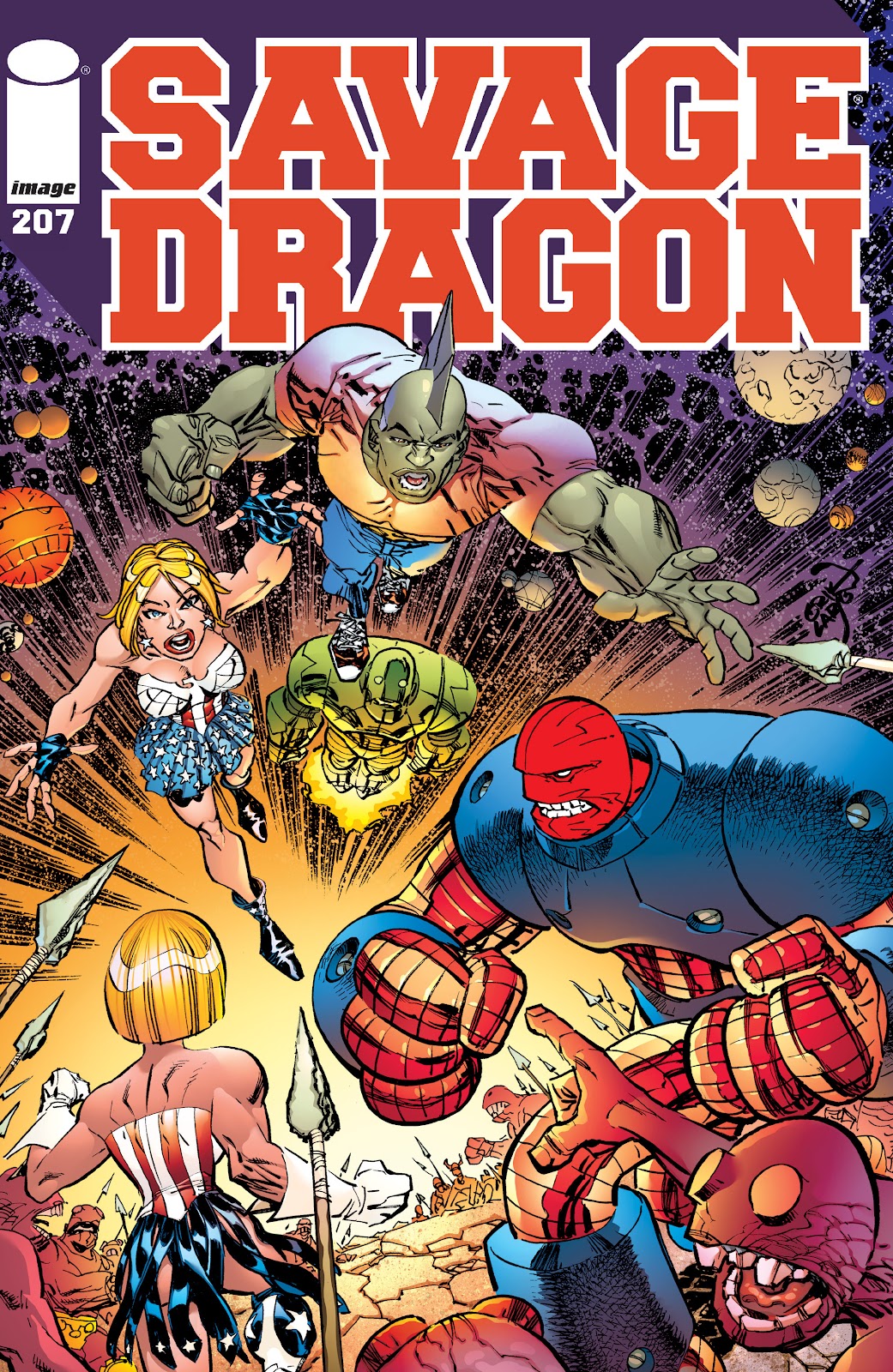 The Savage Dragon (1993) issue 207 - Page 1