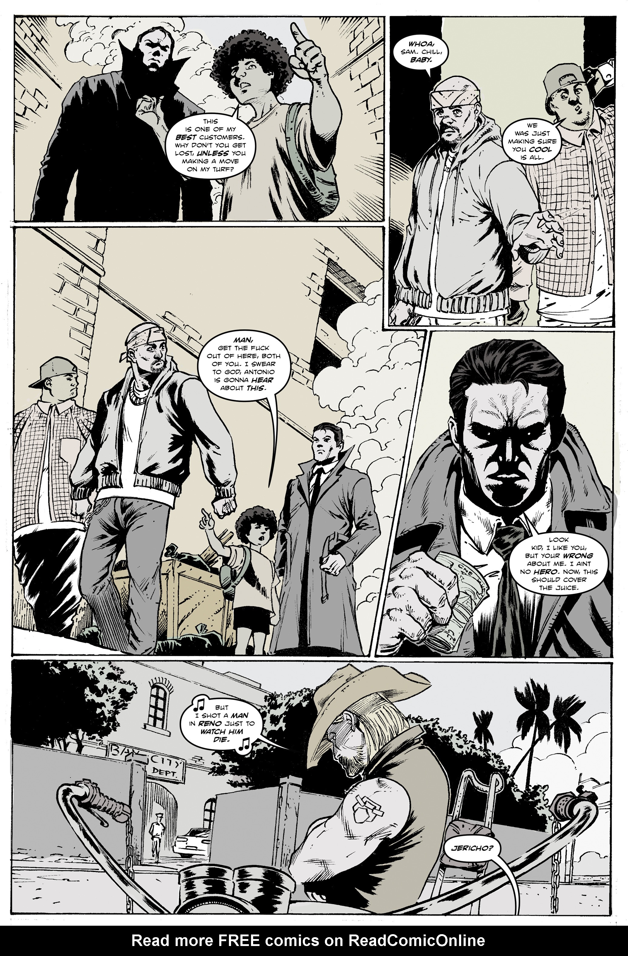 Read online Moros: A Hard Boiled Hero comic -  Issue #3 - 14