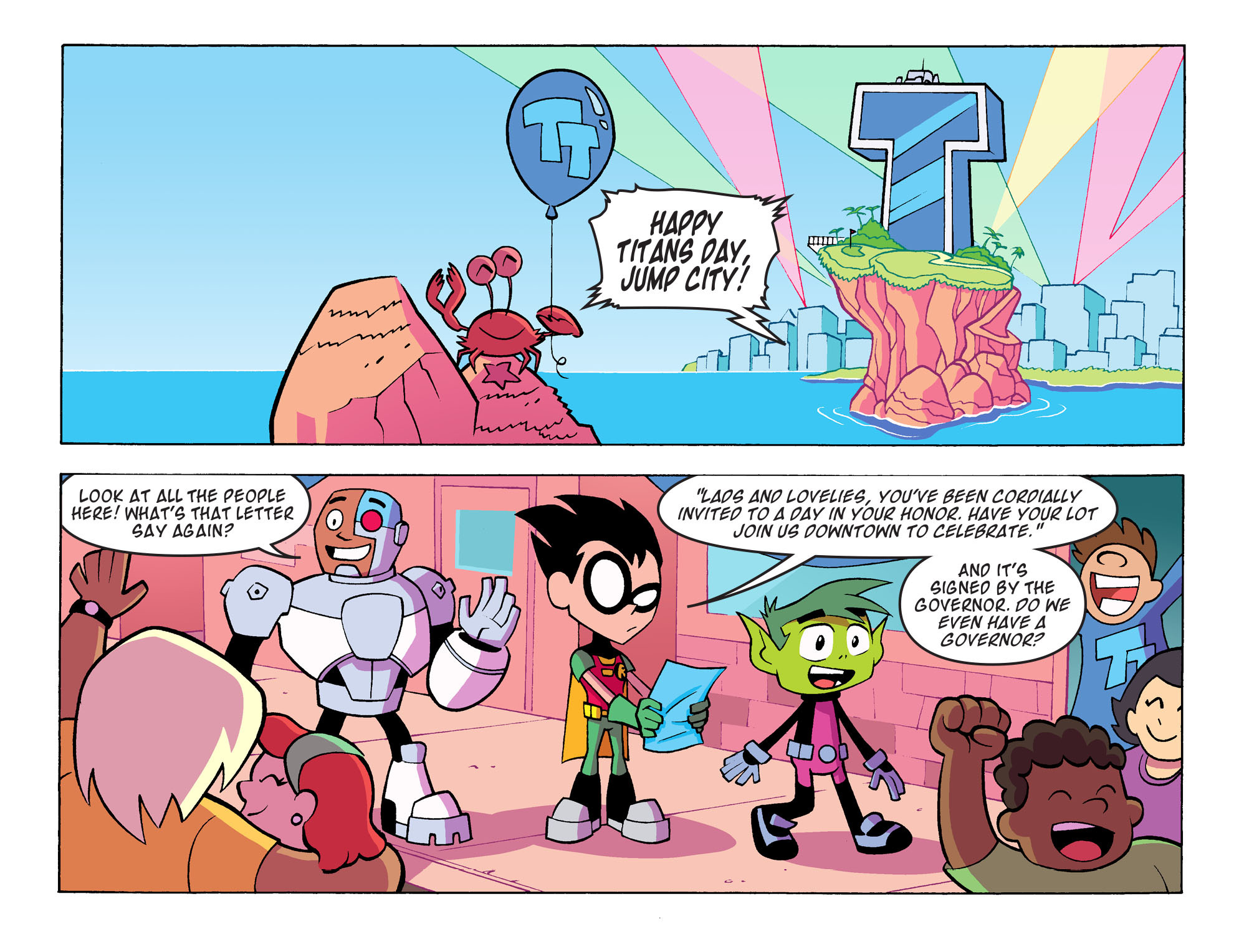 Read online Teen Titans Go! (2013) comic -  Issue #34 - 4