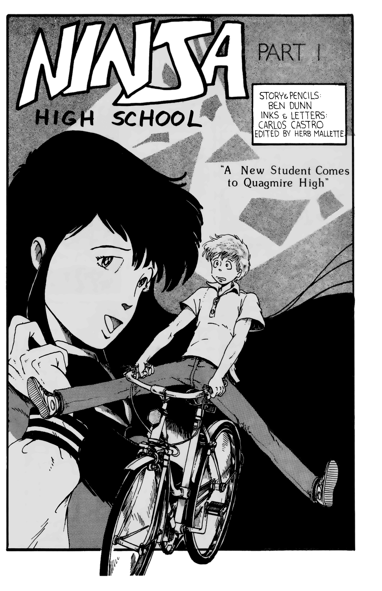Read online Ninja High School (1986) comic -  Issue #1 - 2