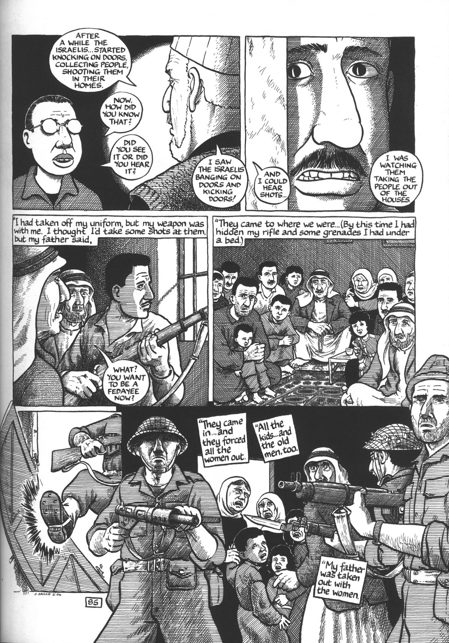 Read online Footnotes in Gaza comic -  Issue # TPB - 105