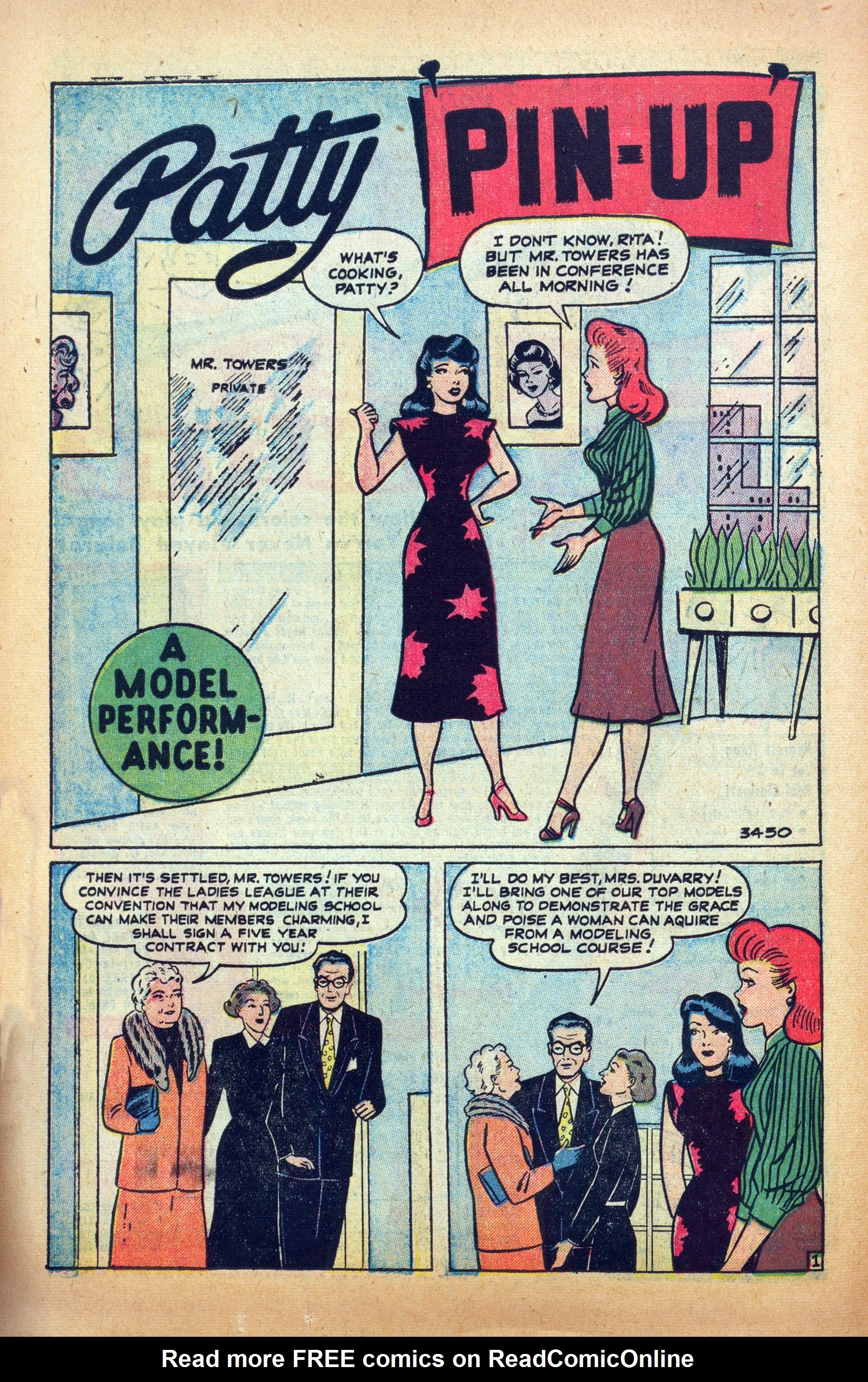 Read online Hedy Of Hollywood Comics comic -  Issue #38 - 36