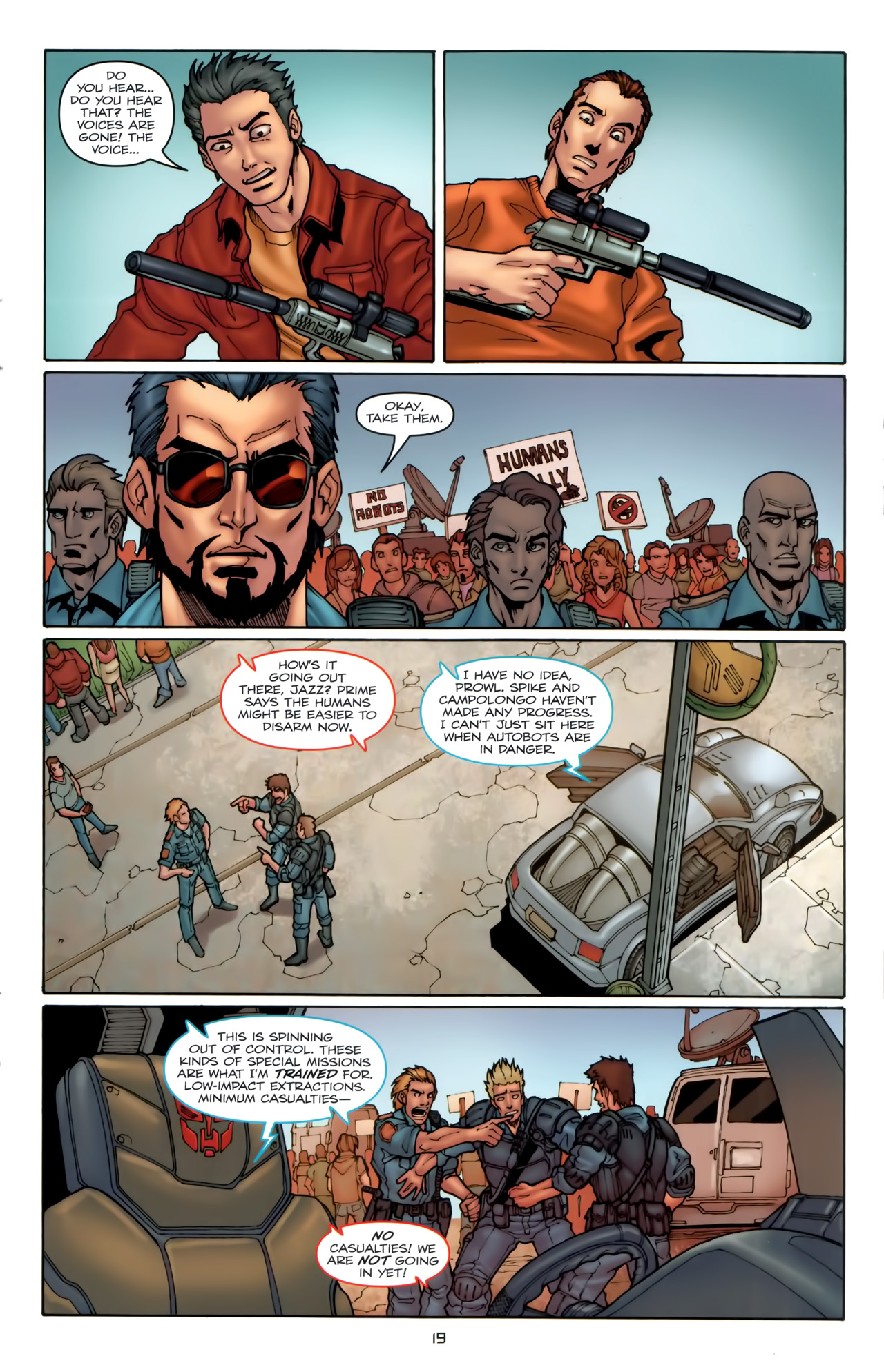 Read online The Transformers (2009) comic -  Issue #17 - 23