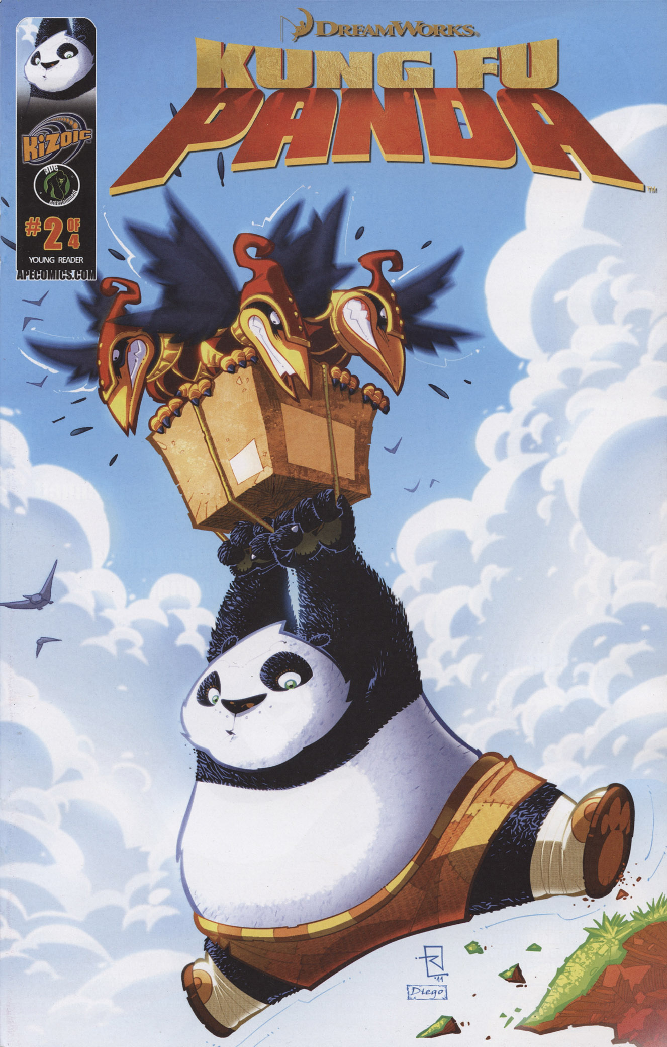 Read online Kung Fu Panda comic -  Issue #2 - 1