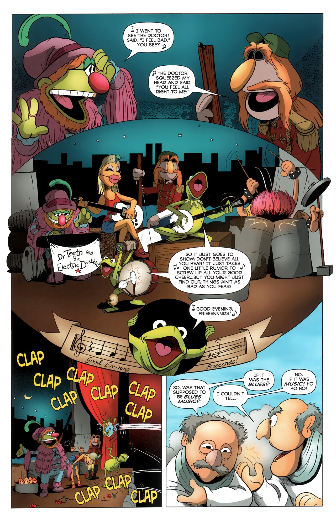Read online The Muppet Show: The Comic Book comic -  Issue #6 - 22