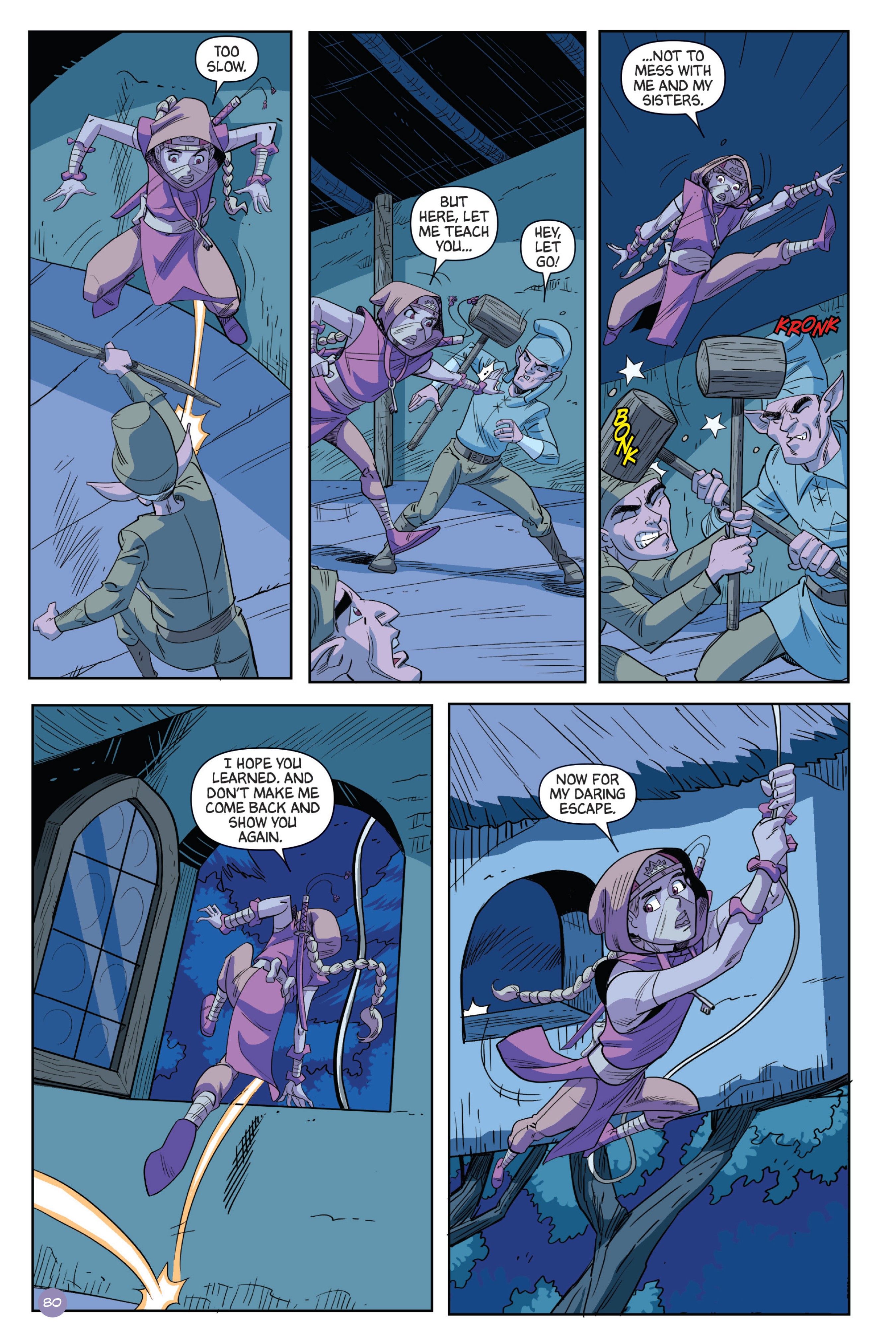 Read online Princess Ninjas comic -  Issue # TPB - 81