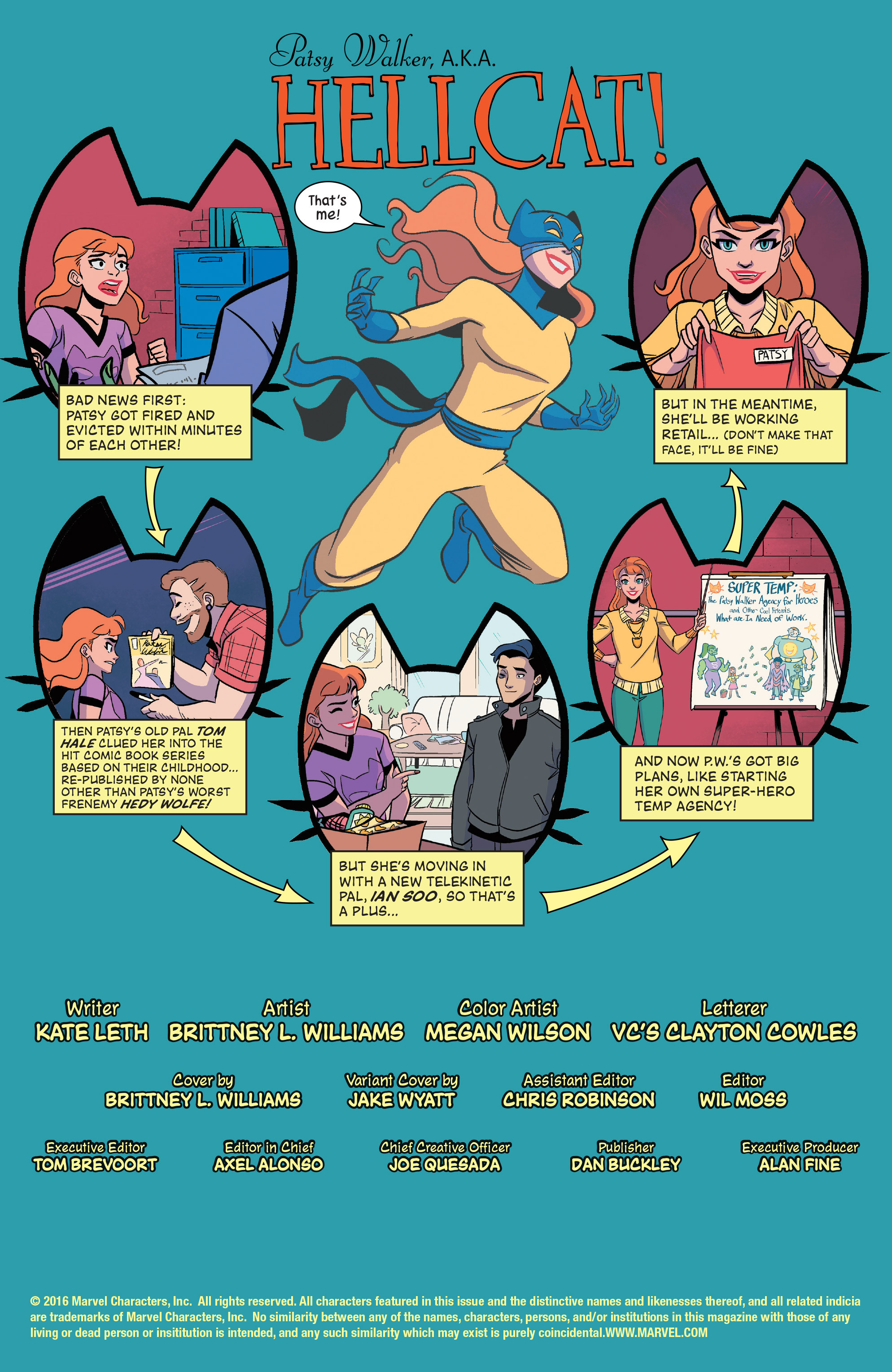 Read online Patsy Walker, A.K.A. Hellcat! comic -  Issue #2 - 2