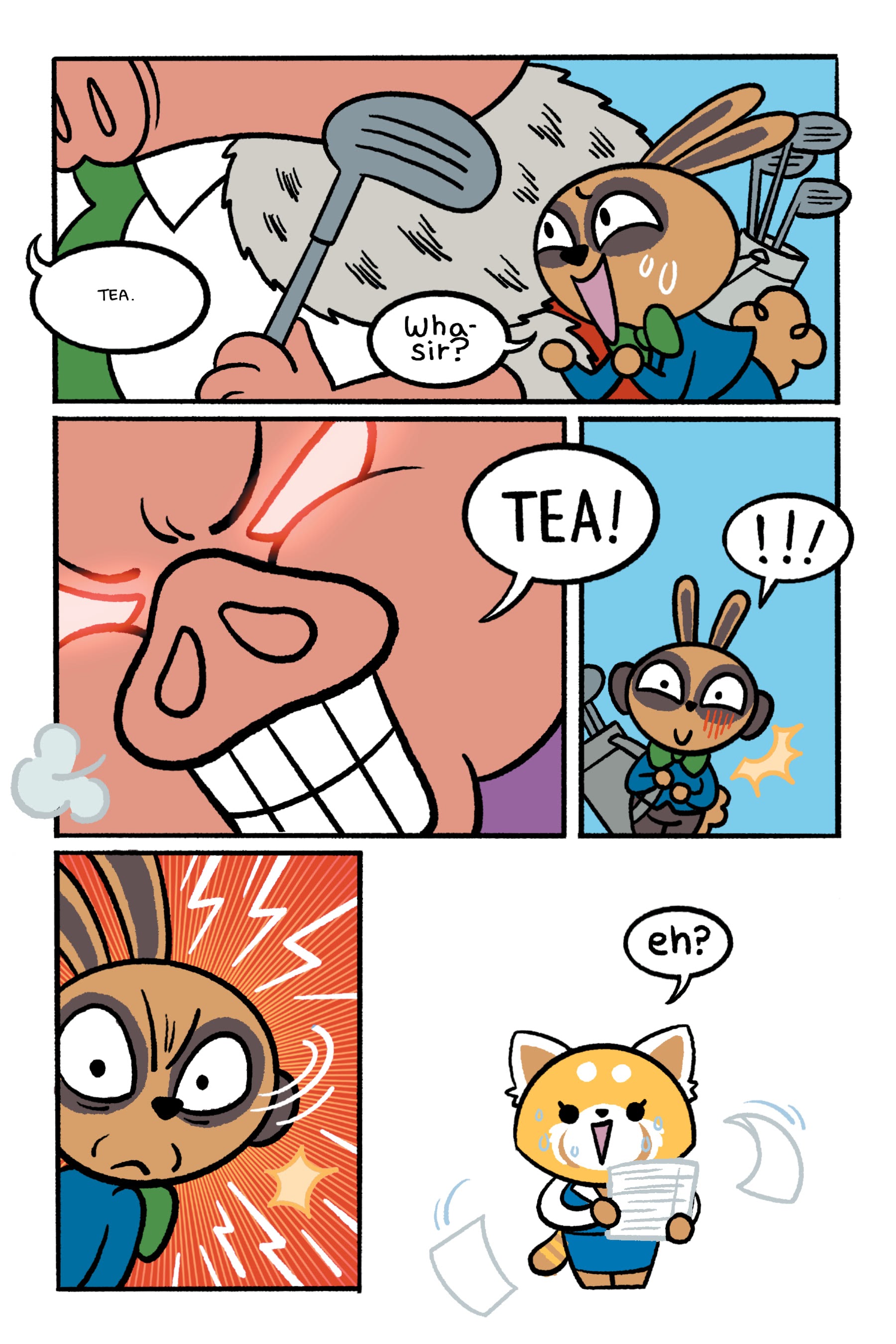 Read online Aggretsuko: Down the Rabbit Hole comic -  Issue # TPB - 62