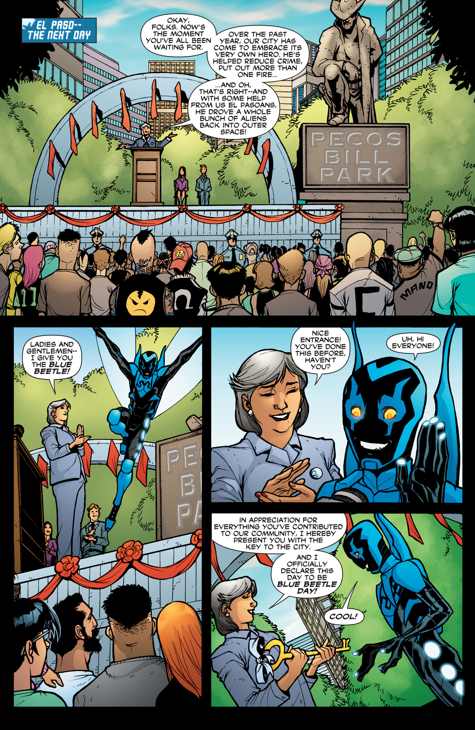 Read online Blue Beetle (2006) comic -  Issue #31 - 7